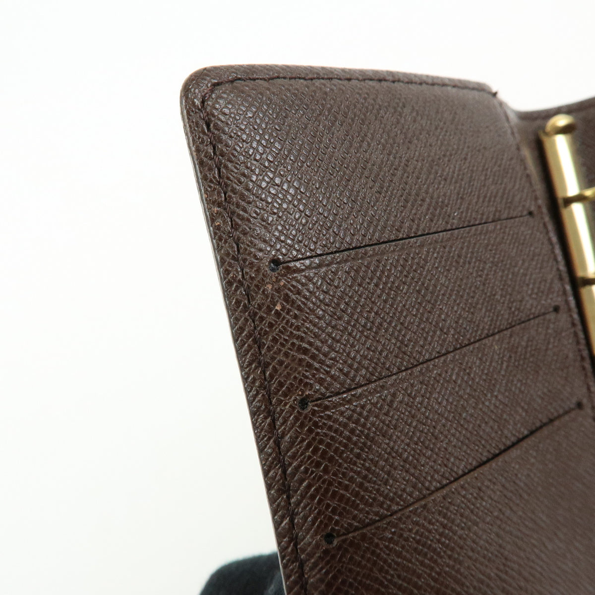 Louis Vuitton Damier Agenda PM Planner Cover Brown R20700