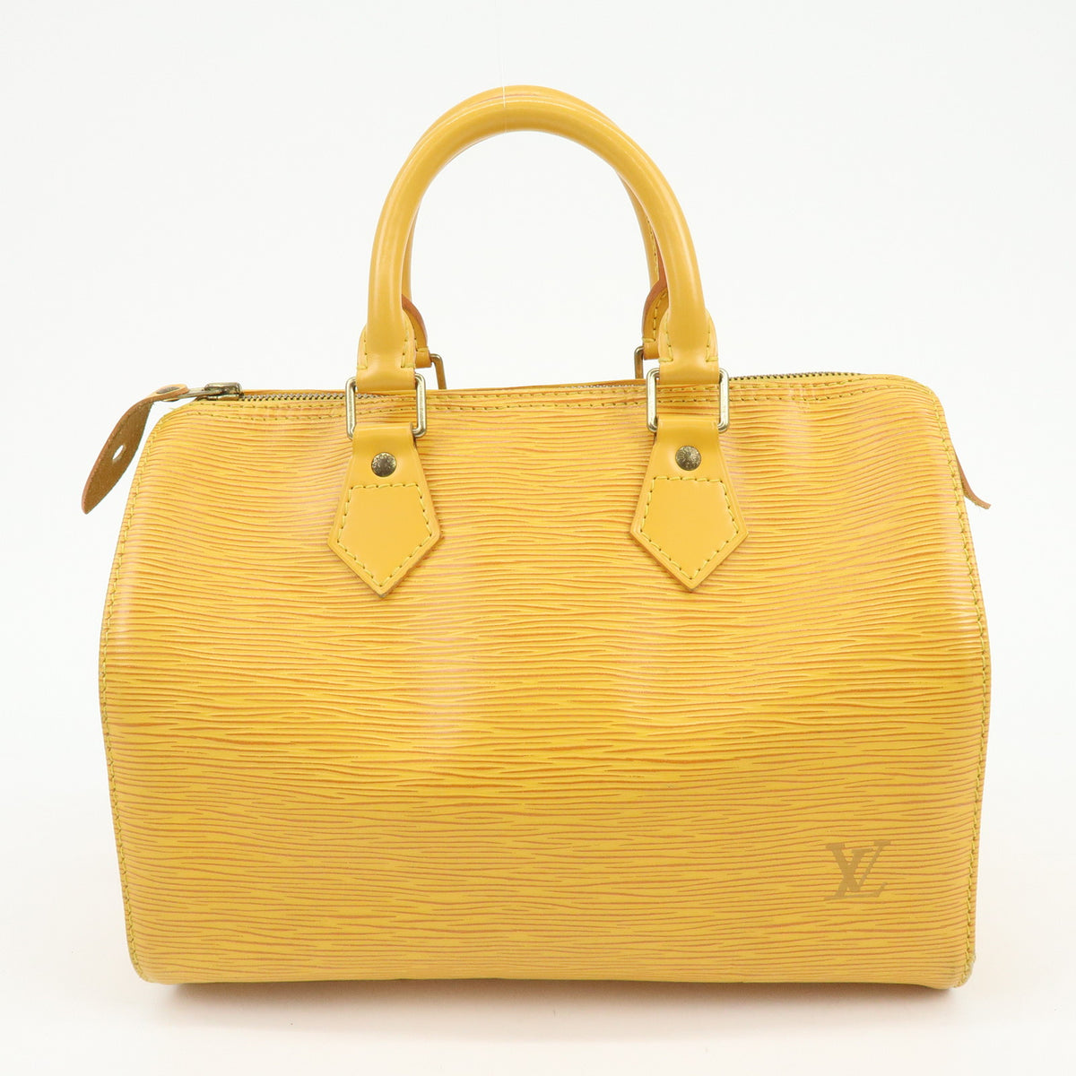 Louis Vuitton Epi Speedy 25 Boston Bag Hand Bag Yellow M43019