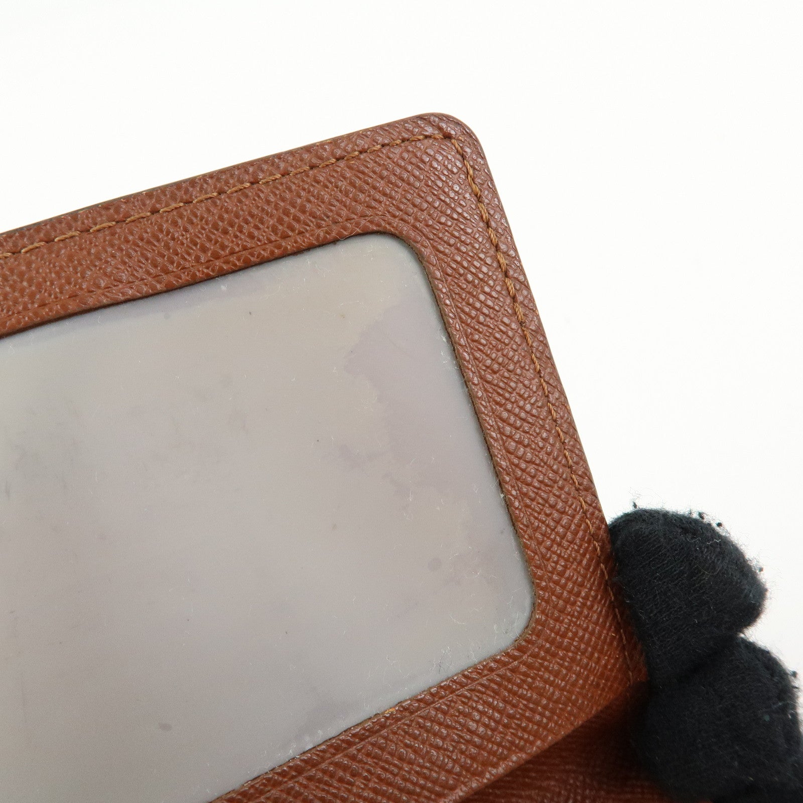 Louis Vuitton Monogram Porte 2 Cartes Vertical Card Case Brown M60533