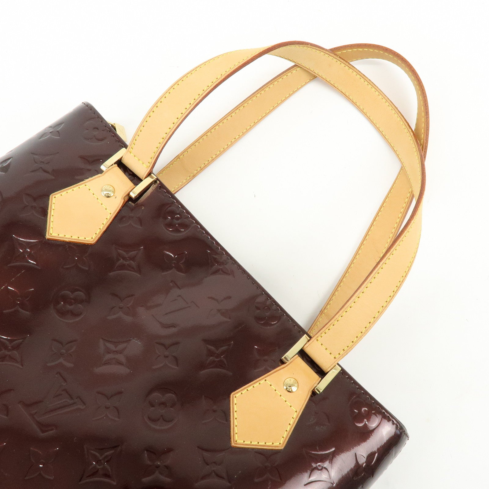 Louis Vuitton Monogram Vernis Houston Tote Bag Amarante M91999