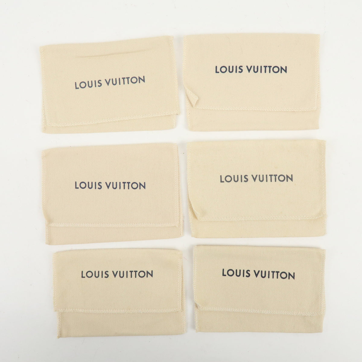 Louis Vuitton Lot of 30 Dust Bag Storage Bag Flap Drawstring Style