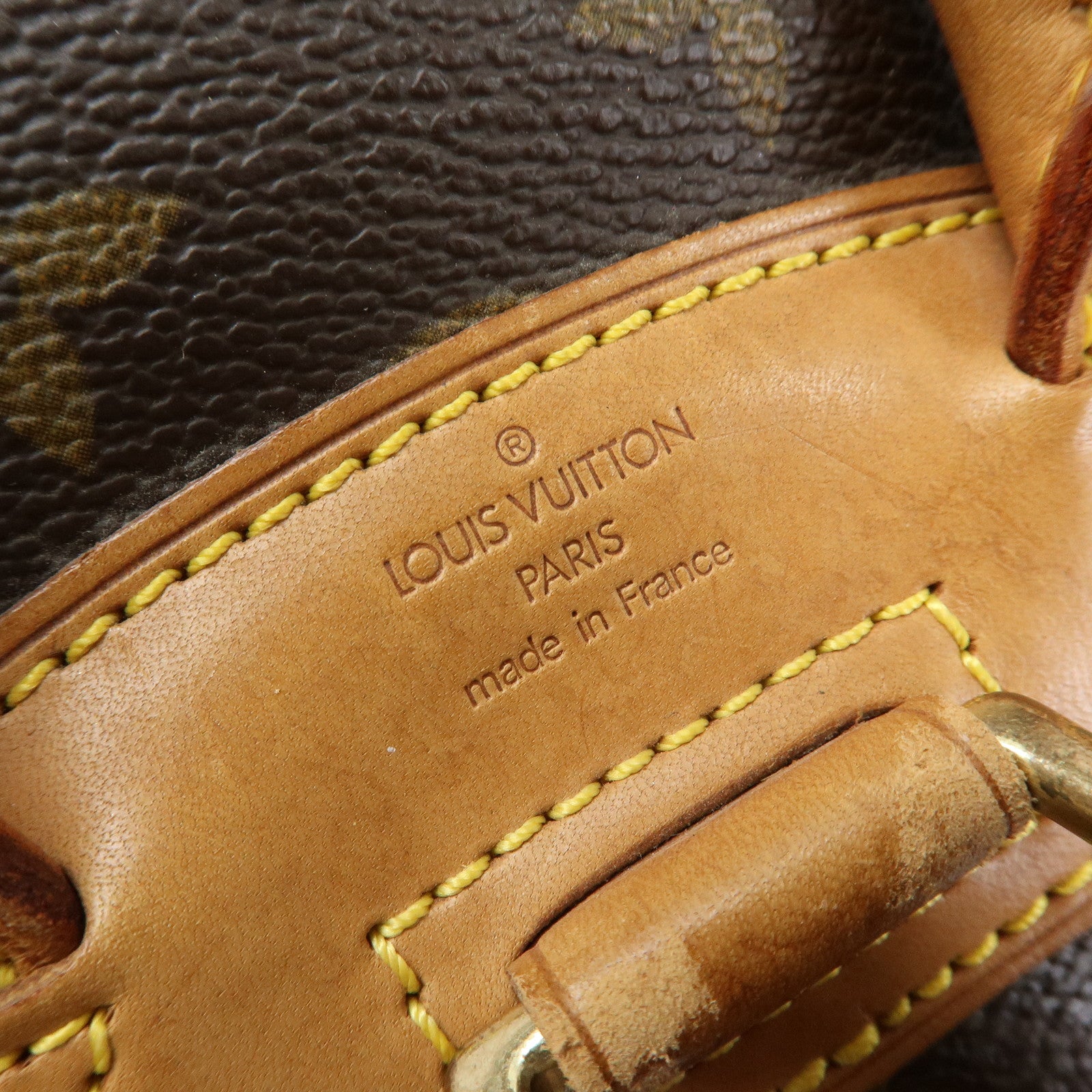 Louis Vuitton Monogram Montsouris Mini Backpack Rucksack Brown M51137