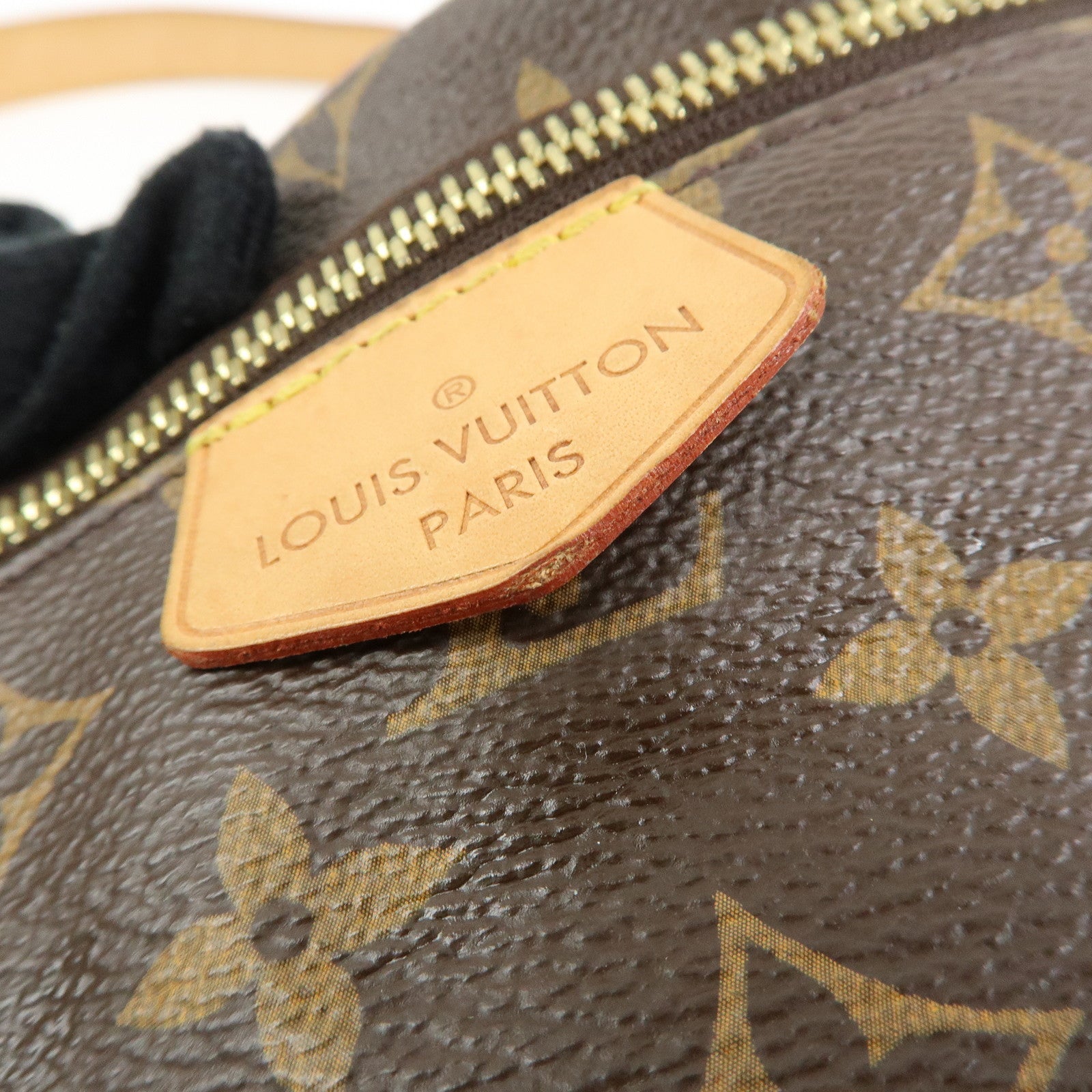 Louis Vuitton Monogram Bum Bag Crossbody Shoulder Bag Brown M43644