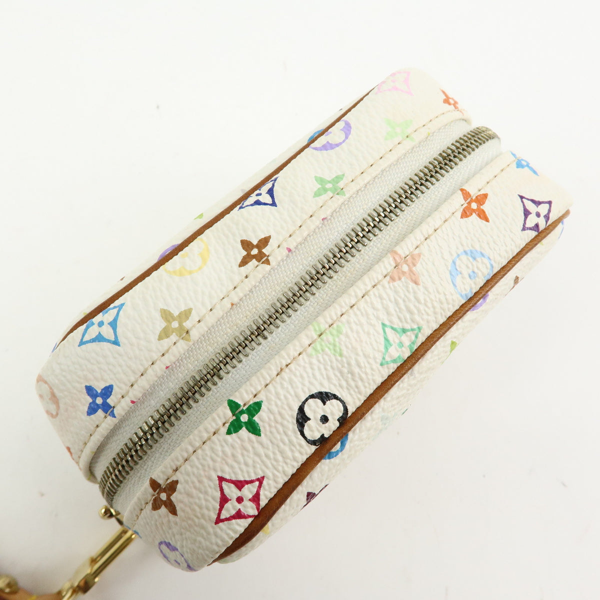 Louis Vuitton Monogram Multicolor Trousse Wapity Pouch Blanc M58033