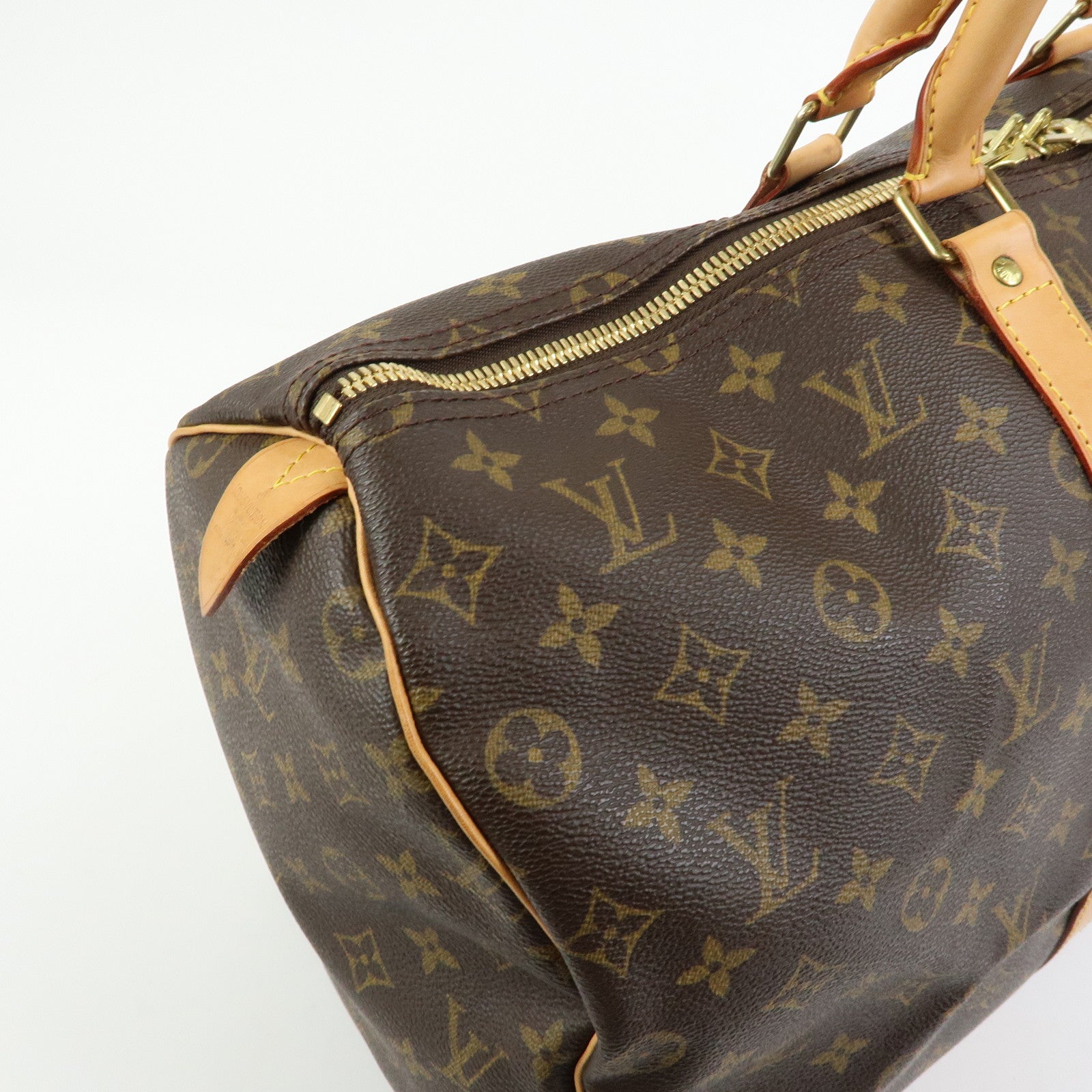 Louis Vuitton Monogram Keep All 50 Boston Bag Brown M41426