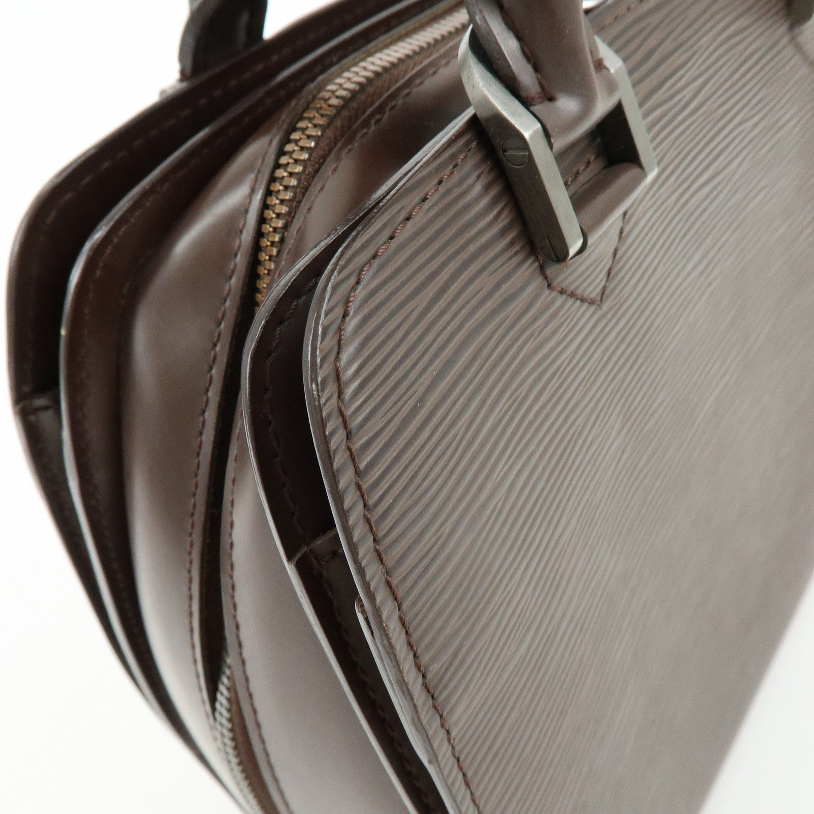 Louis Vuitton Epi Pont Neuf Hand Bag Mocha Brown M5205D