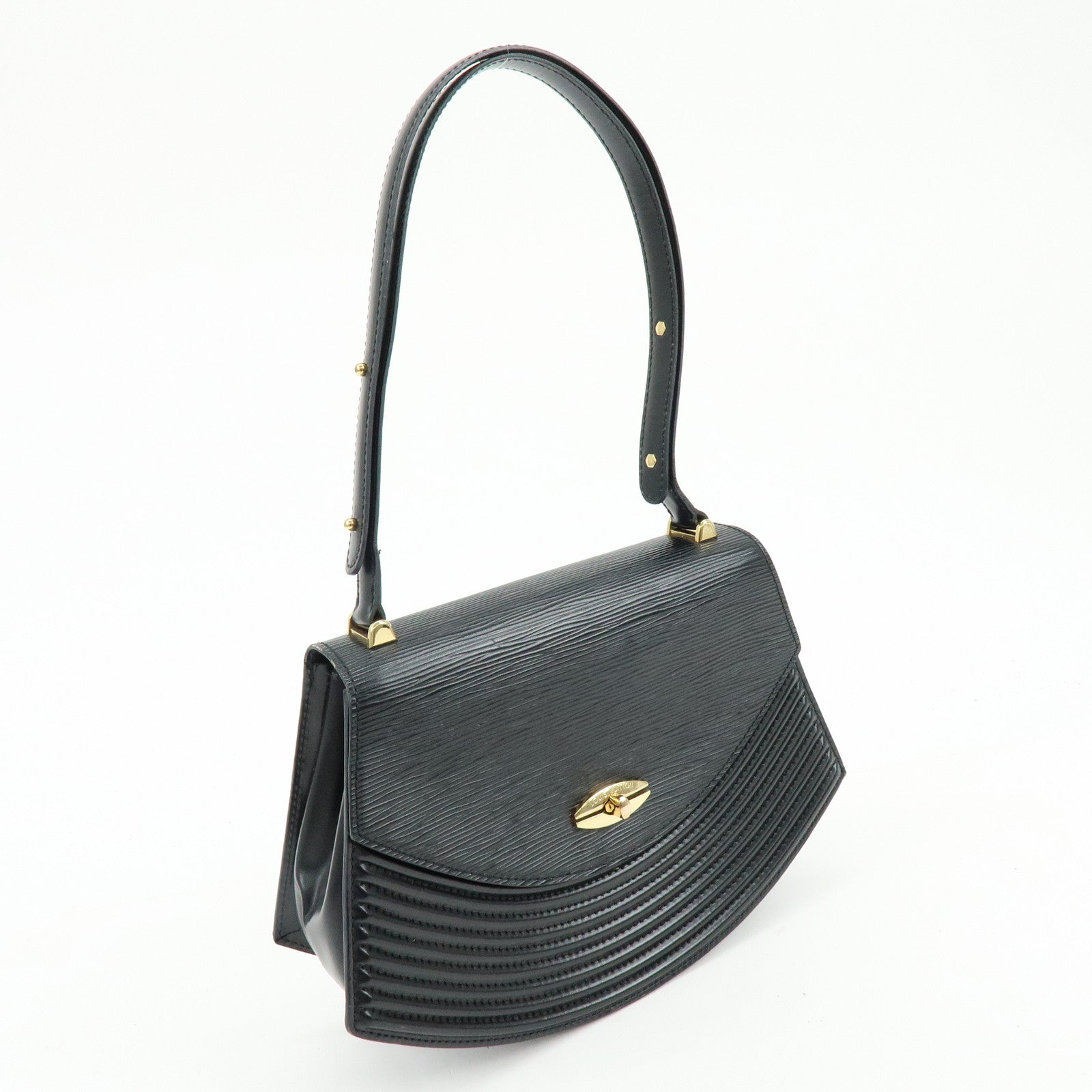 Louis Vuitton Epi Tilsit Shoulder Bag Hand Bag Noir Black M52482