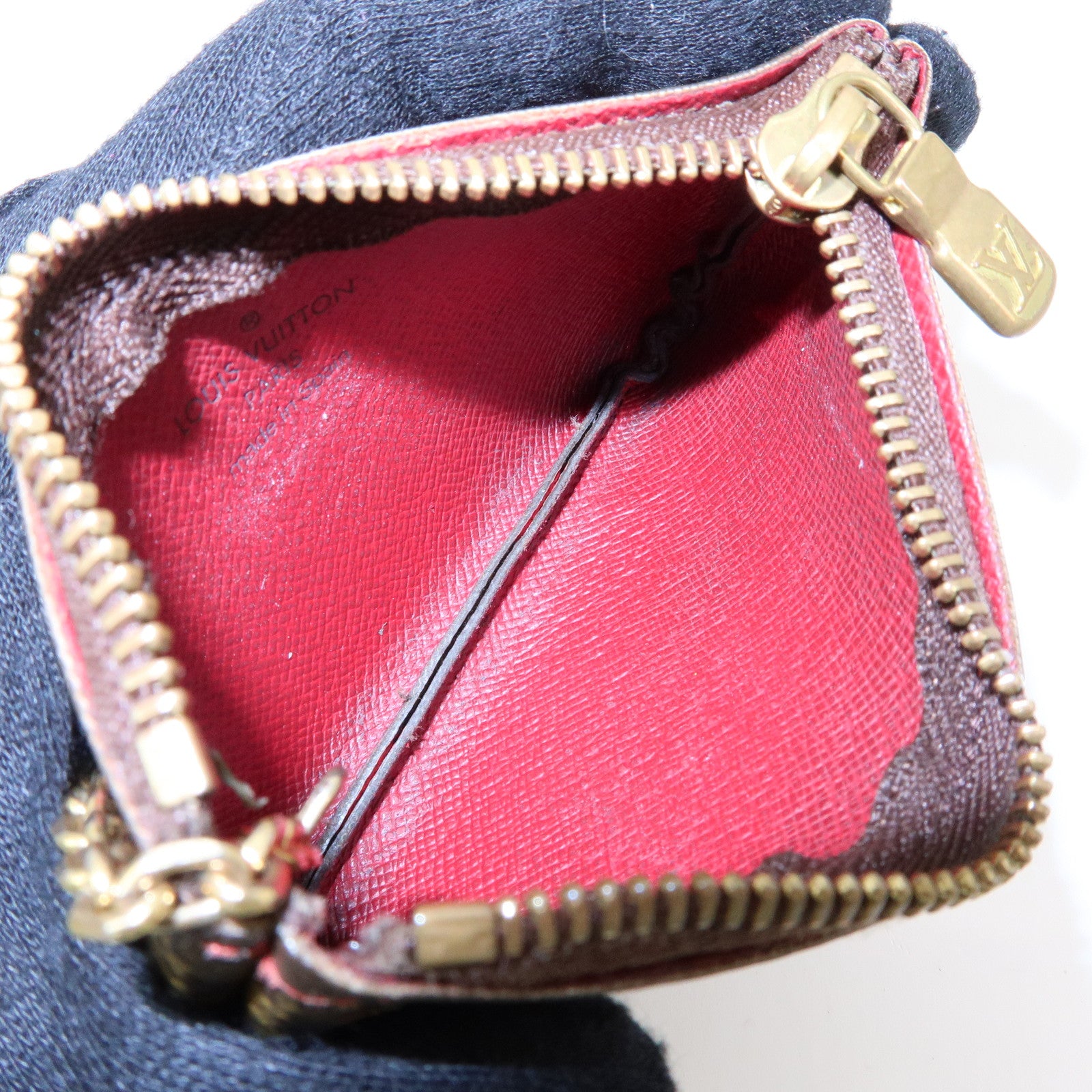 Louis Vuitton Monogram Cherry Pochette Cles Coin Case M95042