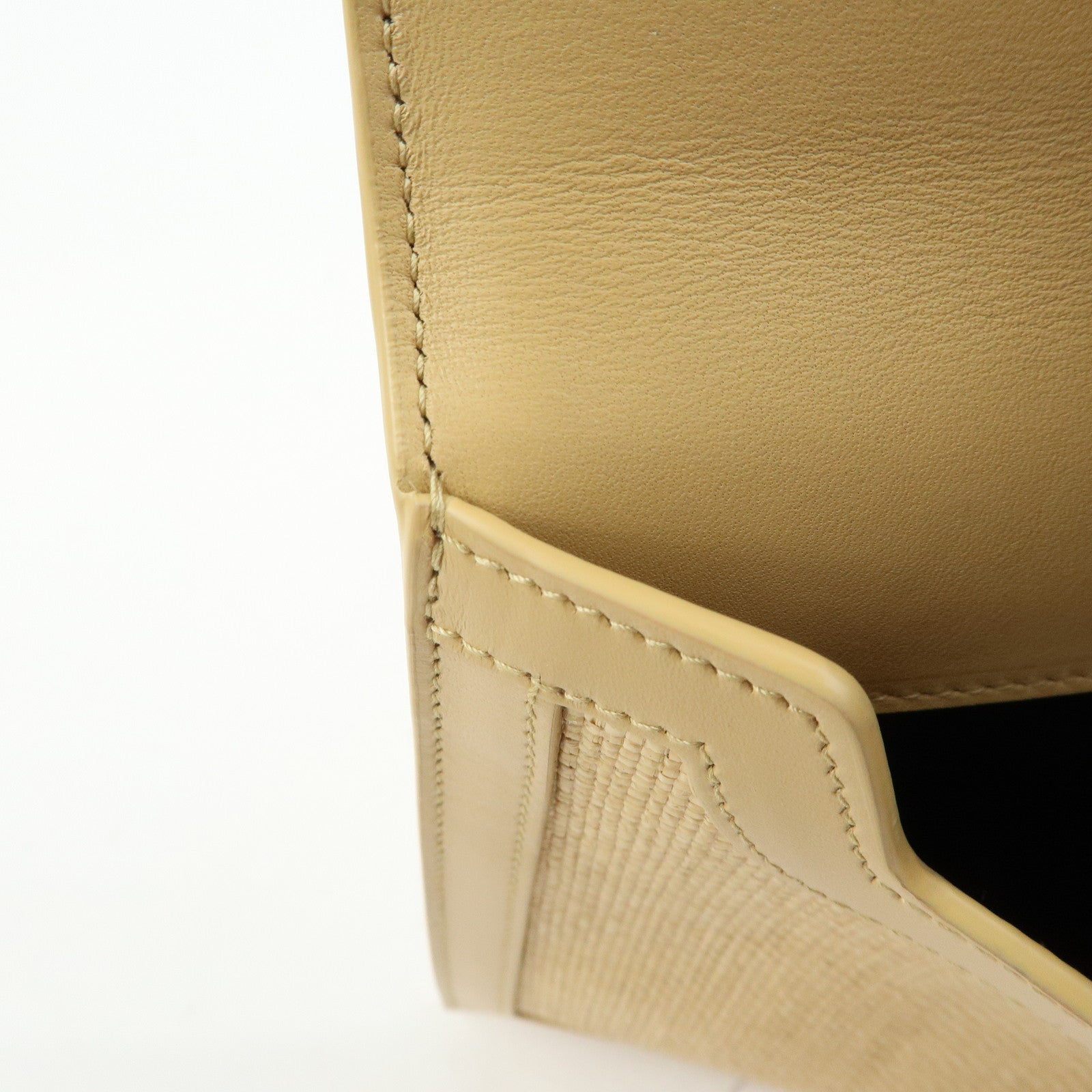 SAINT LAURENT PARIS Uptown Pouch Straw Leather Clutch Bag 565739