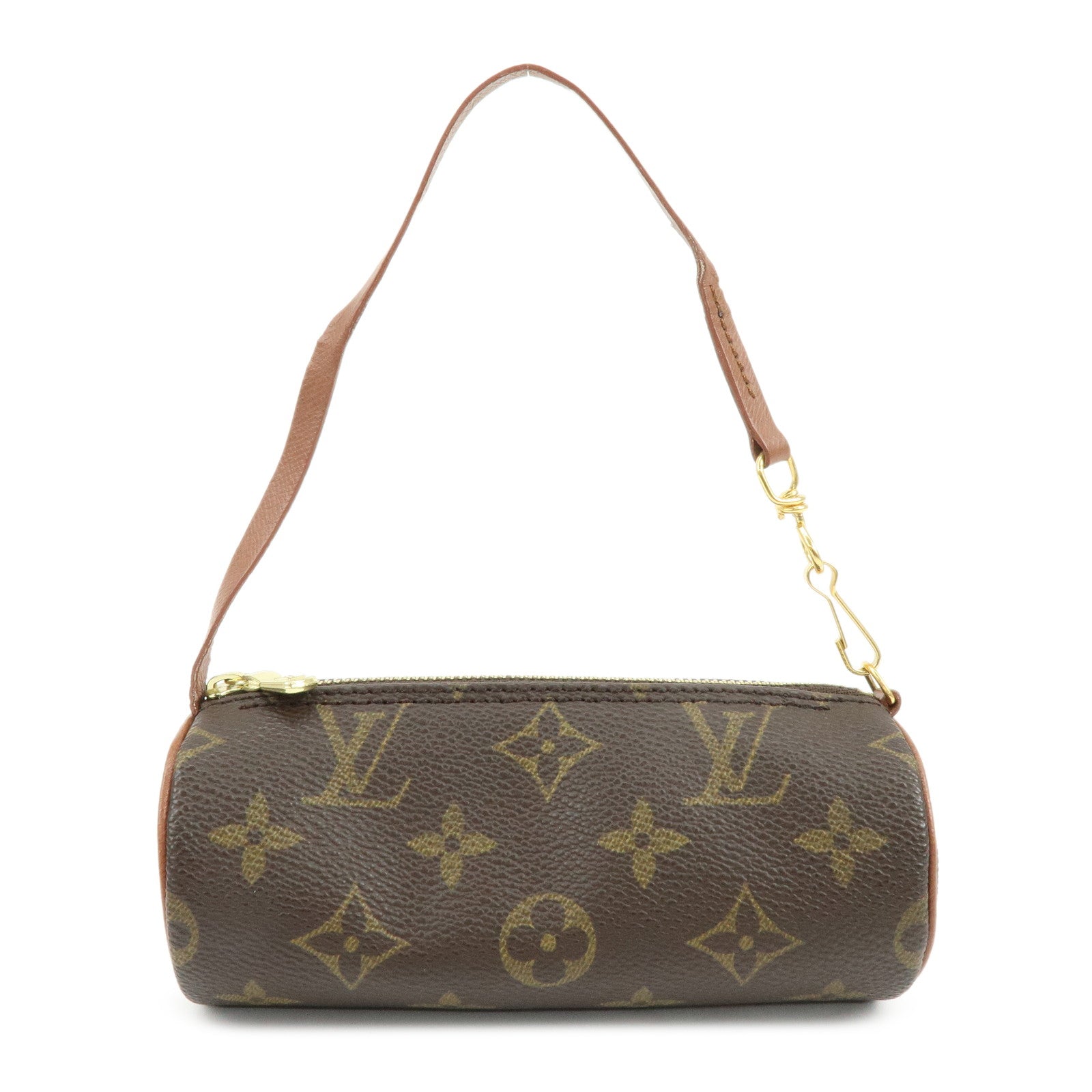 Louis Vuitton Monogram Mini Pouch for Papillon Bag Brown