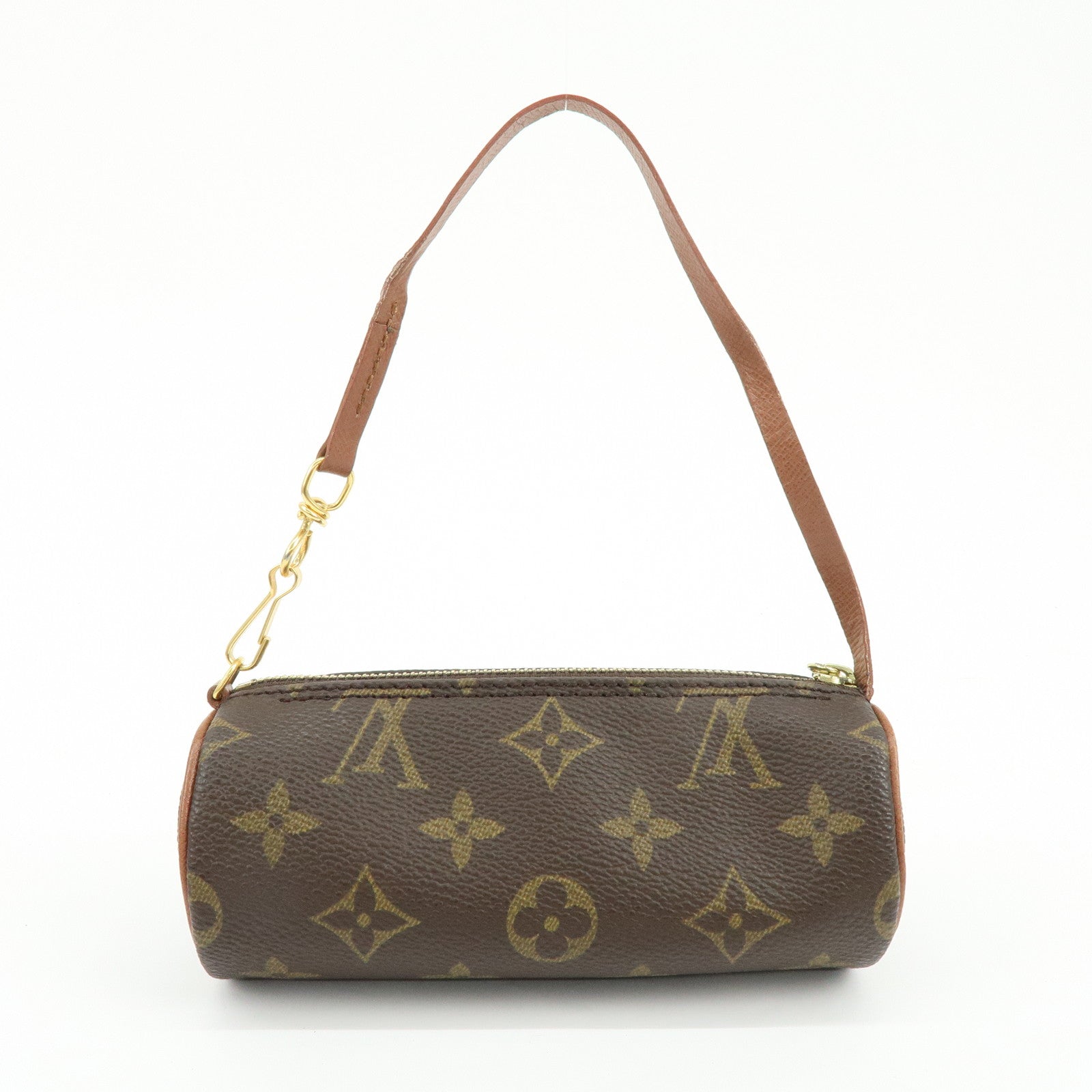 Louis Vuitton Monogram Mini Pouch for Papillon Bag Brown