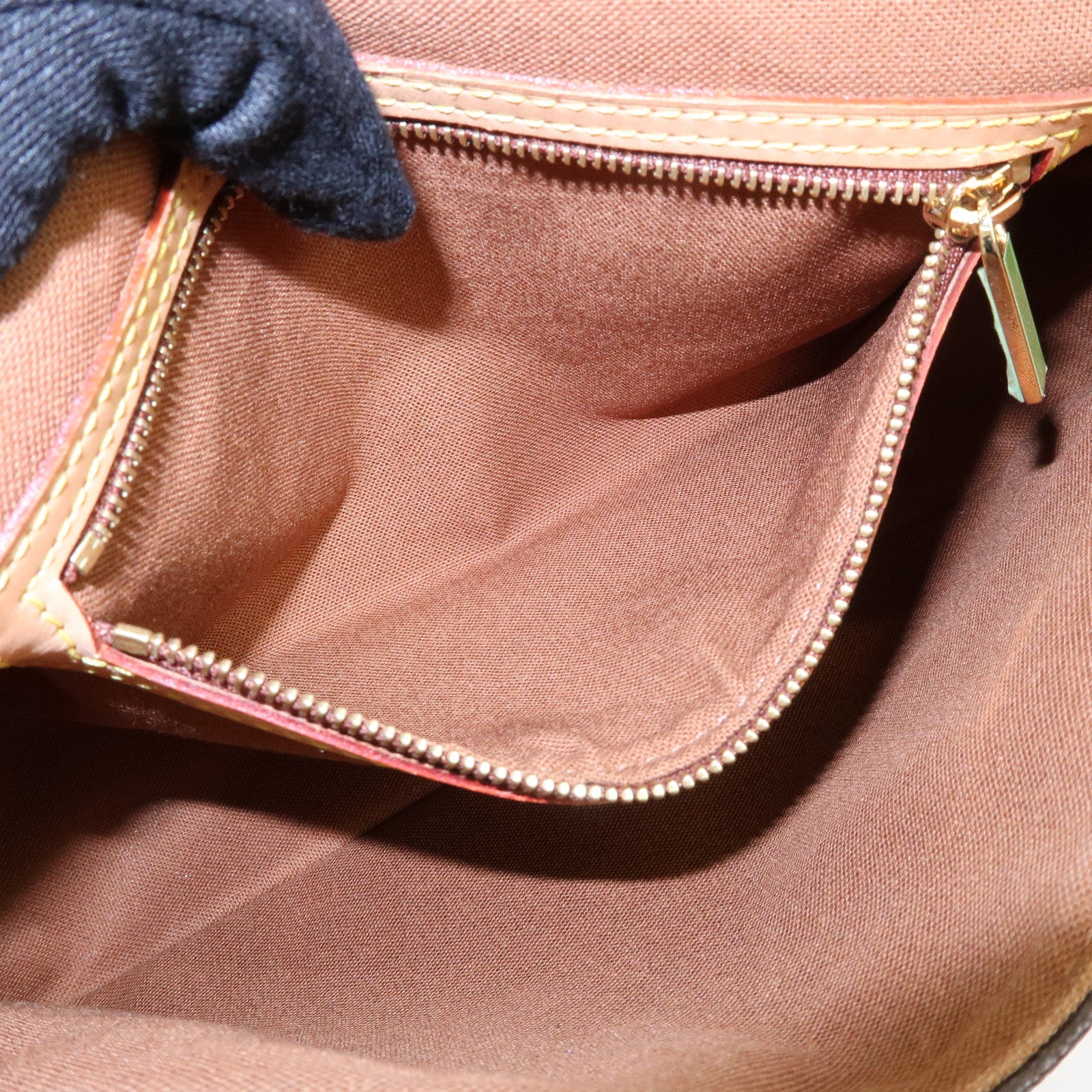 Louis Vuitton Monogram Mini Looping Shoulder Bag Brown M51147