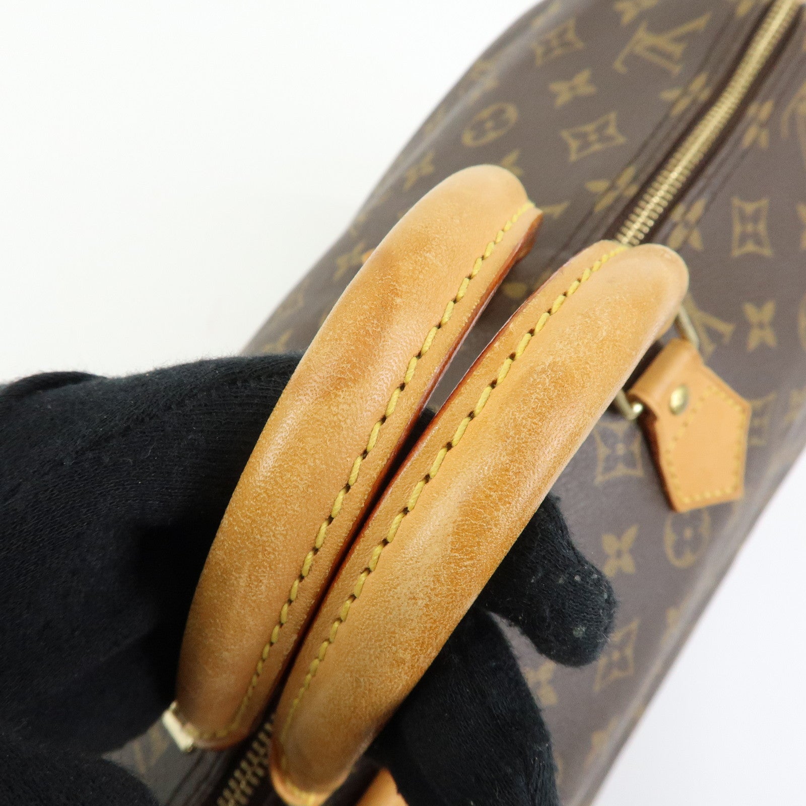 Louis Vuitton Monogram Speedy 40 Hand Bag Boston Bag Brown M41522