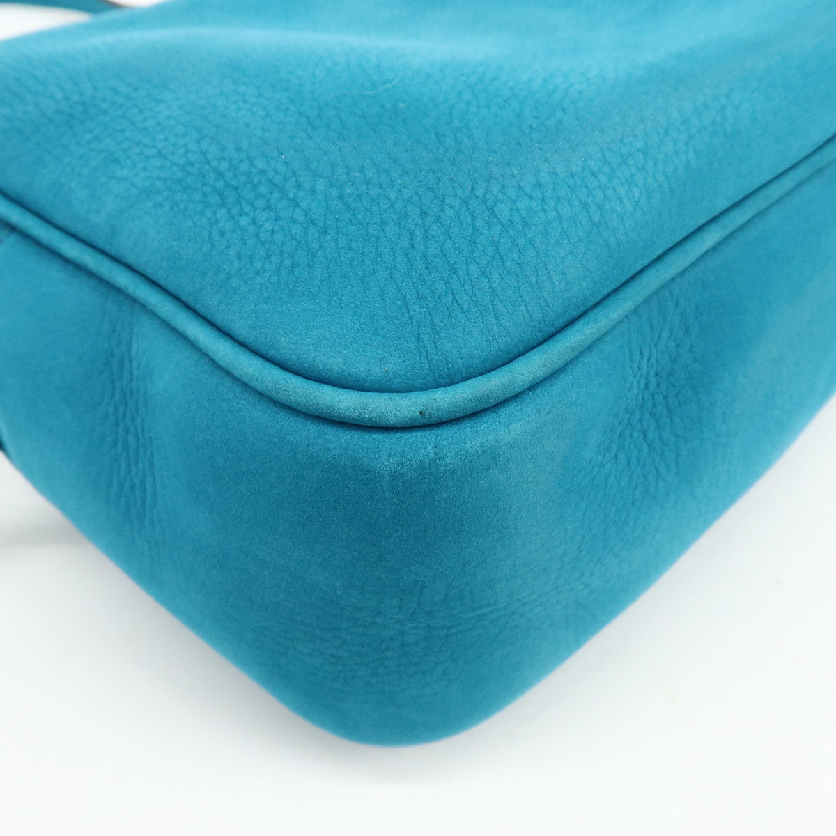 GUCCI SOHO Interlocking G Leather Disco Bag Shoulder Bag Blue 308364