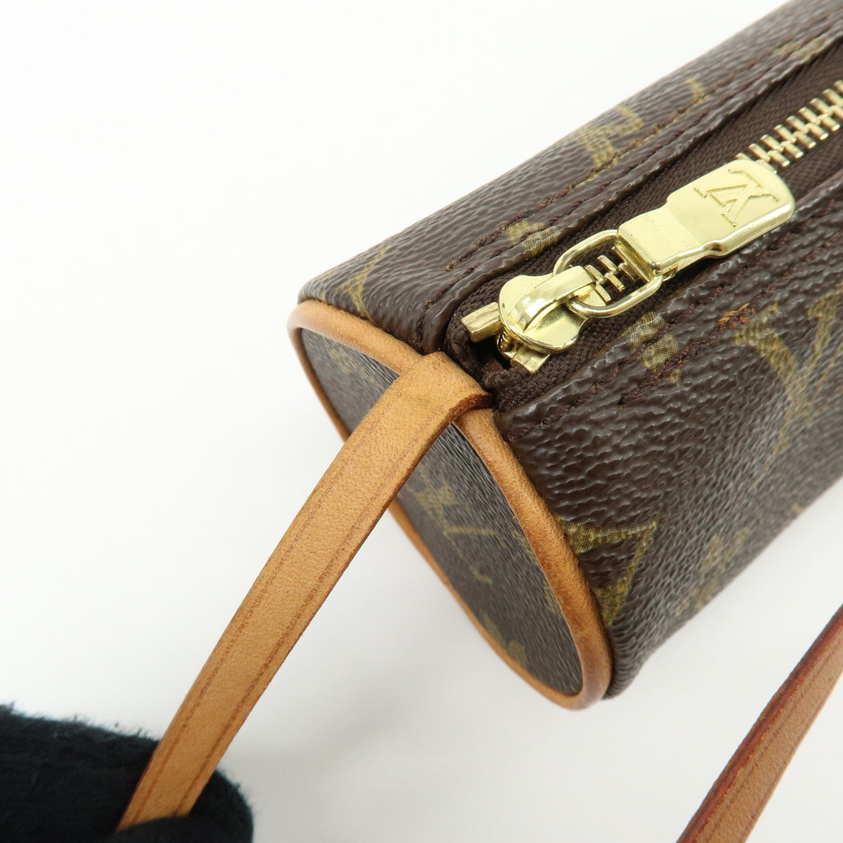 Louis Vuitton Monogram Mini Pouch for Papillon Bag Brown