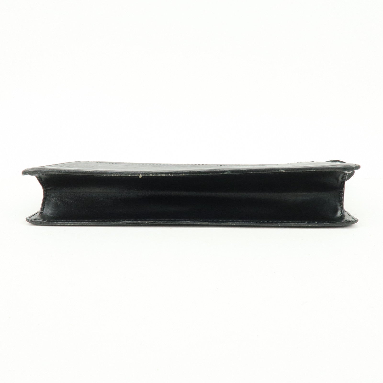 Louis Vuitton Epi Pochette Homme Clutch Bag Flat Pouch Noir M52522