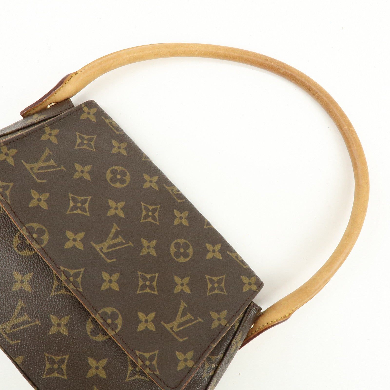 Louis Vuitton Monogram Mini Looping Shoulder Bag Brown M51147