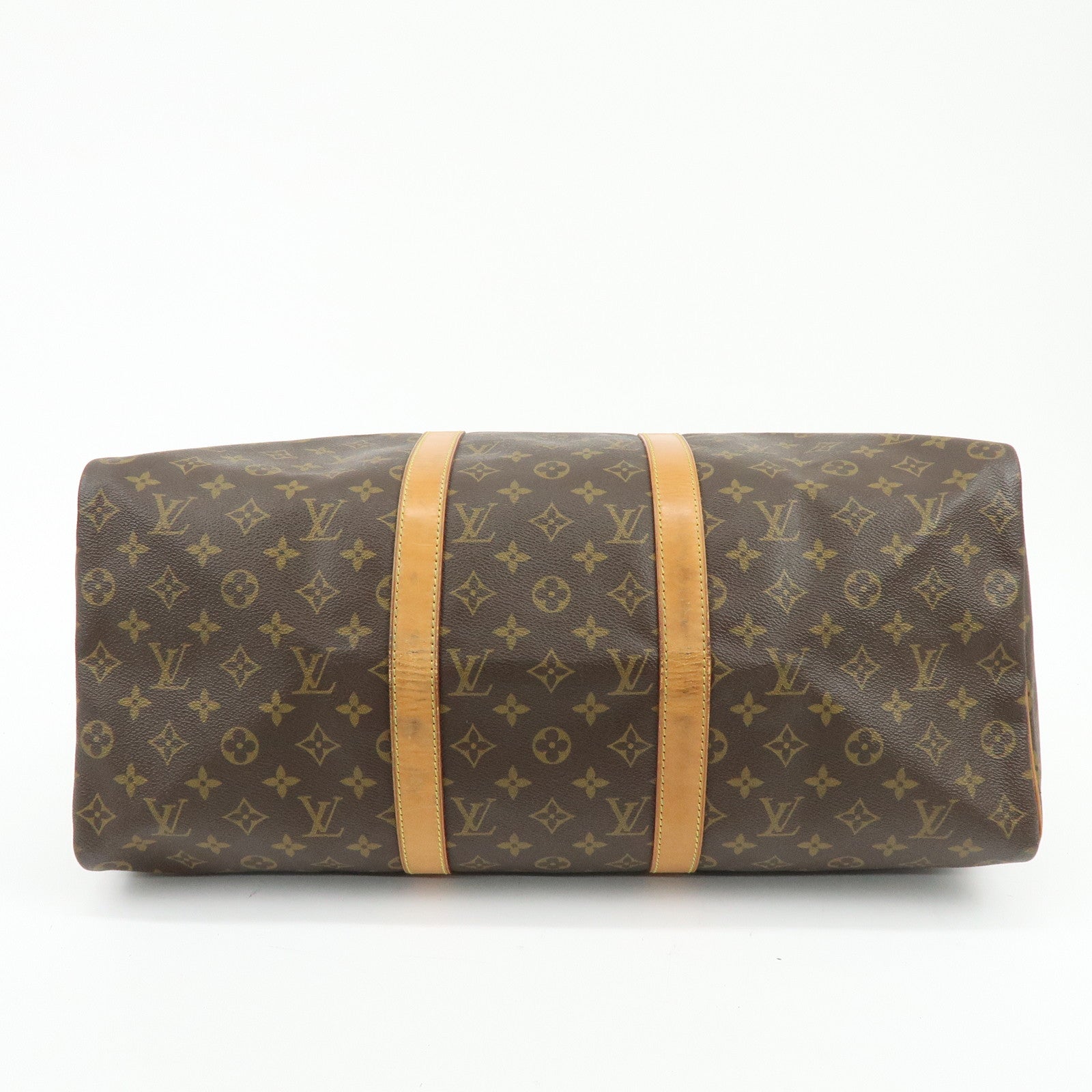 Louis Vuitton Monogram Keep All 50 Boston Bag Brown M41426