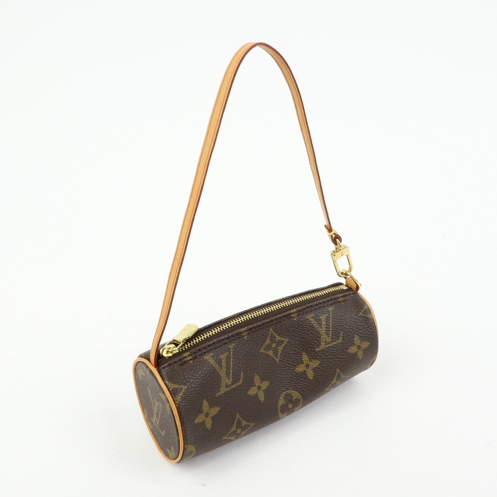 Louis Vuitton Monogram Mini Pouch for Papillon Bag Brown