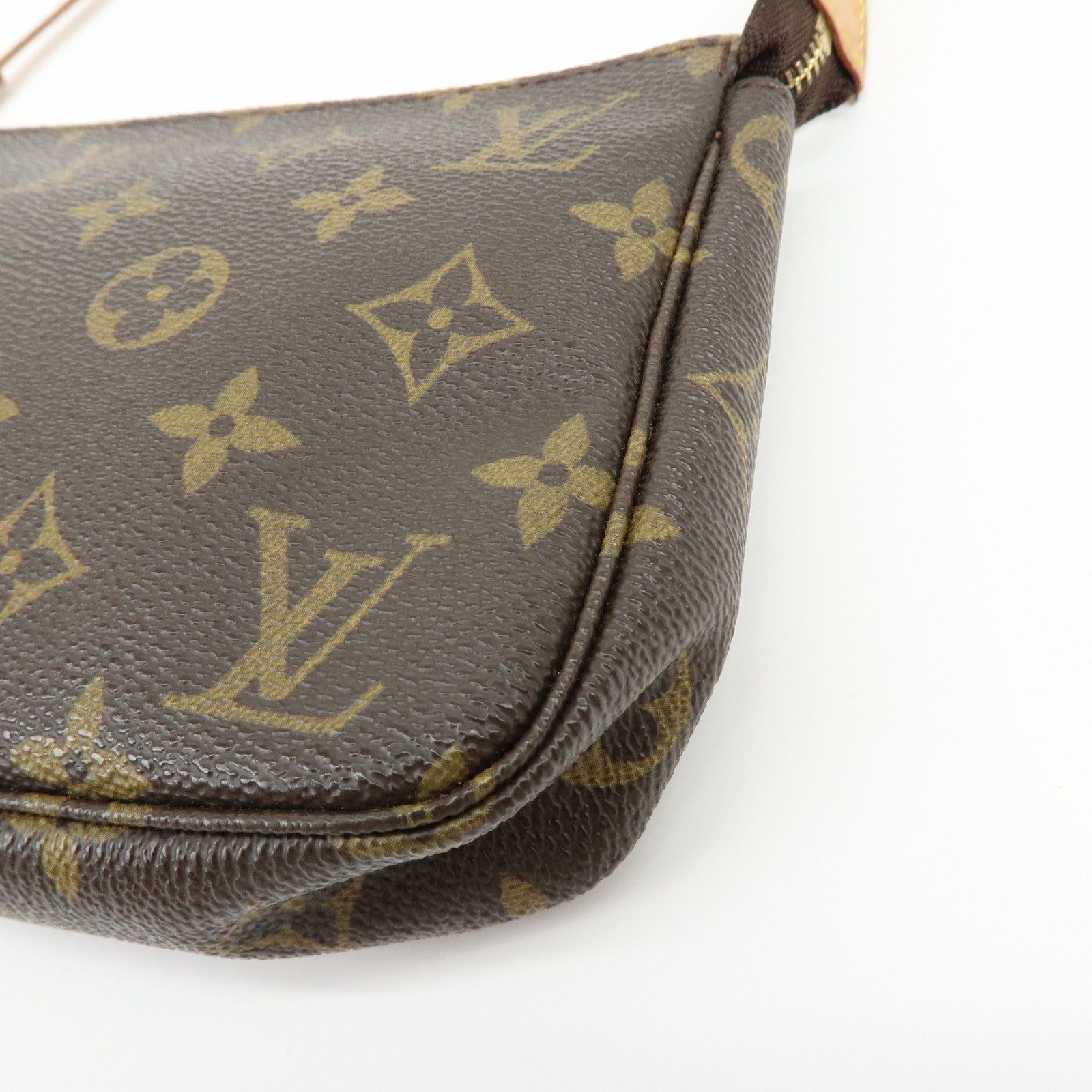 Louis Vuitton Monogram Pochette Accessoires Pouch Hand Bag M51980