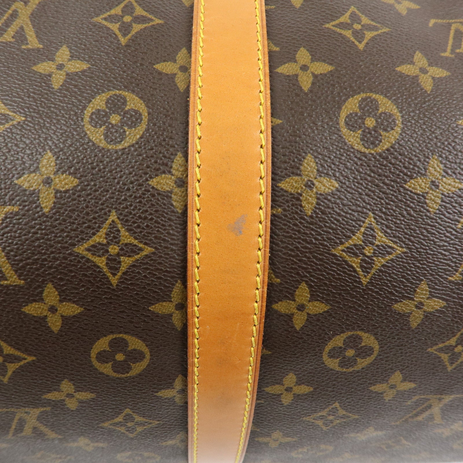 Louis Vuitton Monogram Keep All Bandouliere 60 Boston Bag M41412