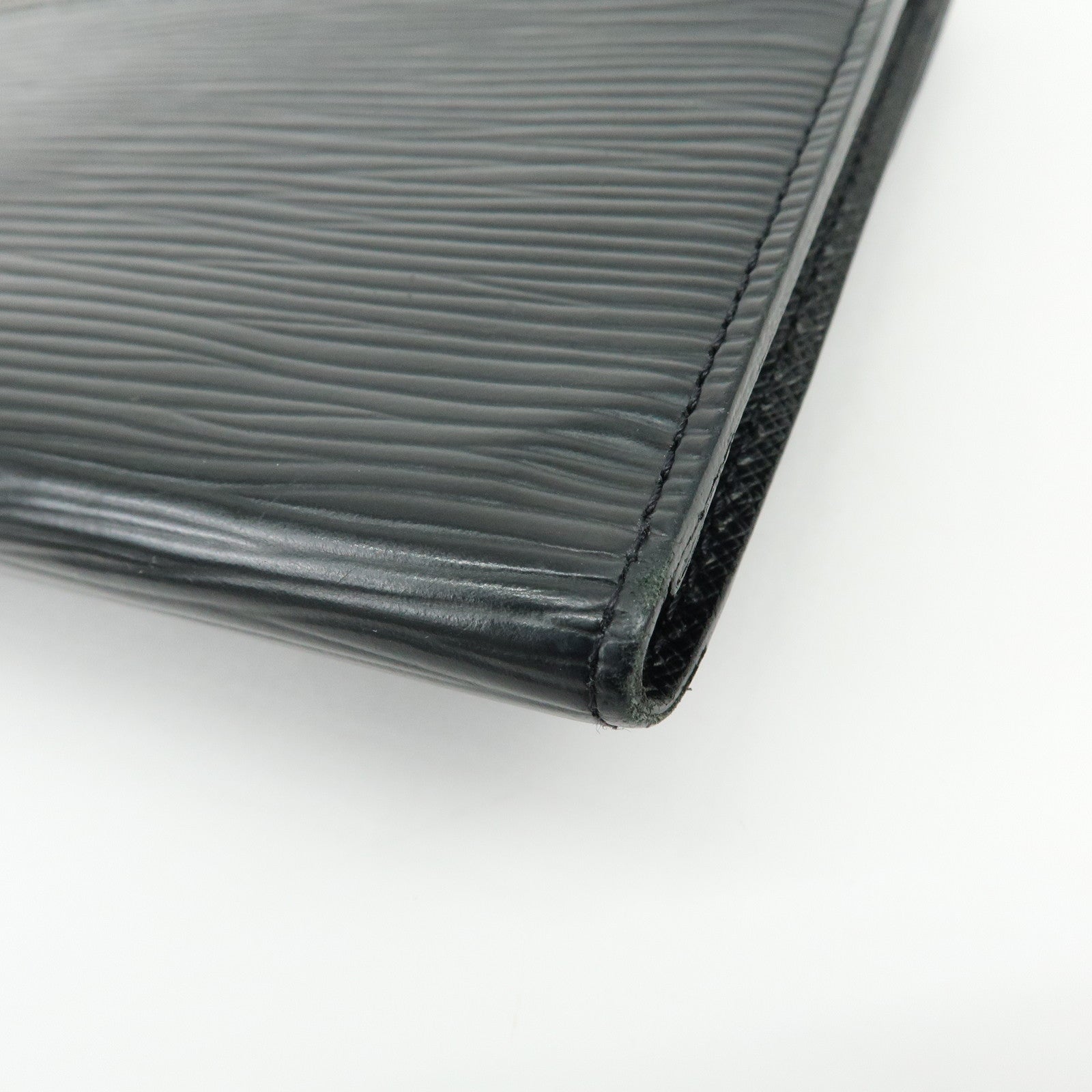 Louis Vuitton Epi Leather Portefeuille Eugenie Long Wallet Noir M63882