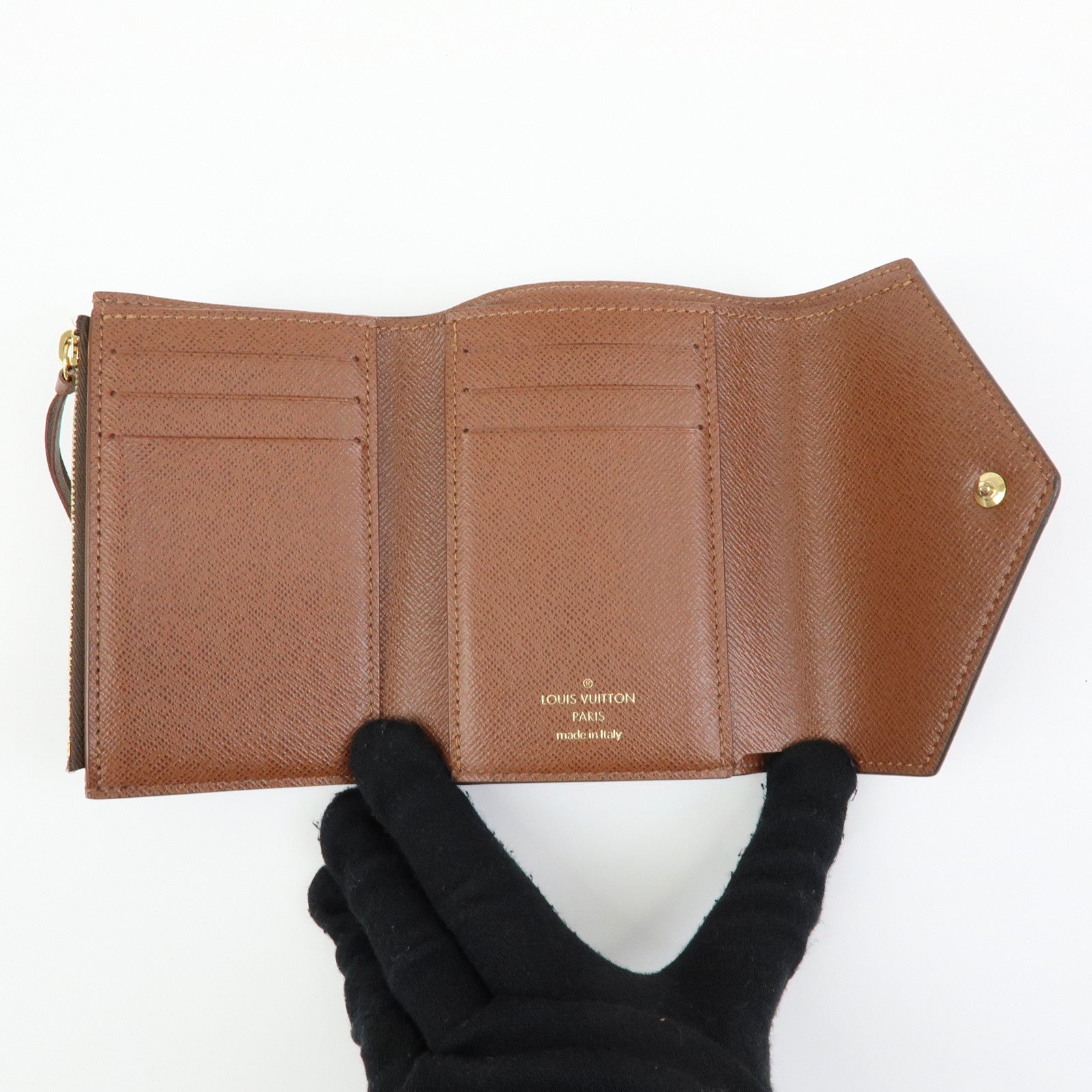 Louis Vuitton Monogram Portefeuille Victorine Tri-fold Wallet M62472