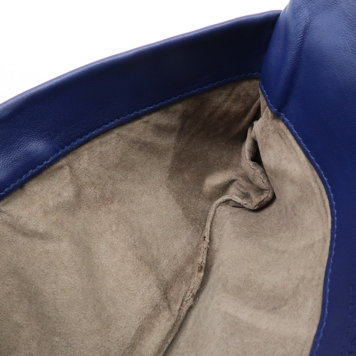BOTTEGA VENETA Intrecciato Leather Shoulder Bag Crossbody Bag Blue