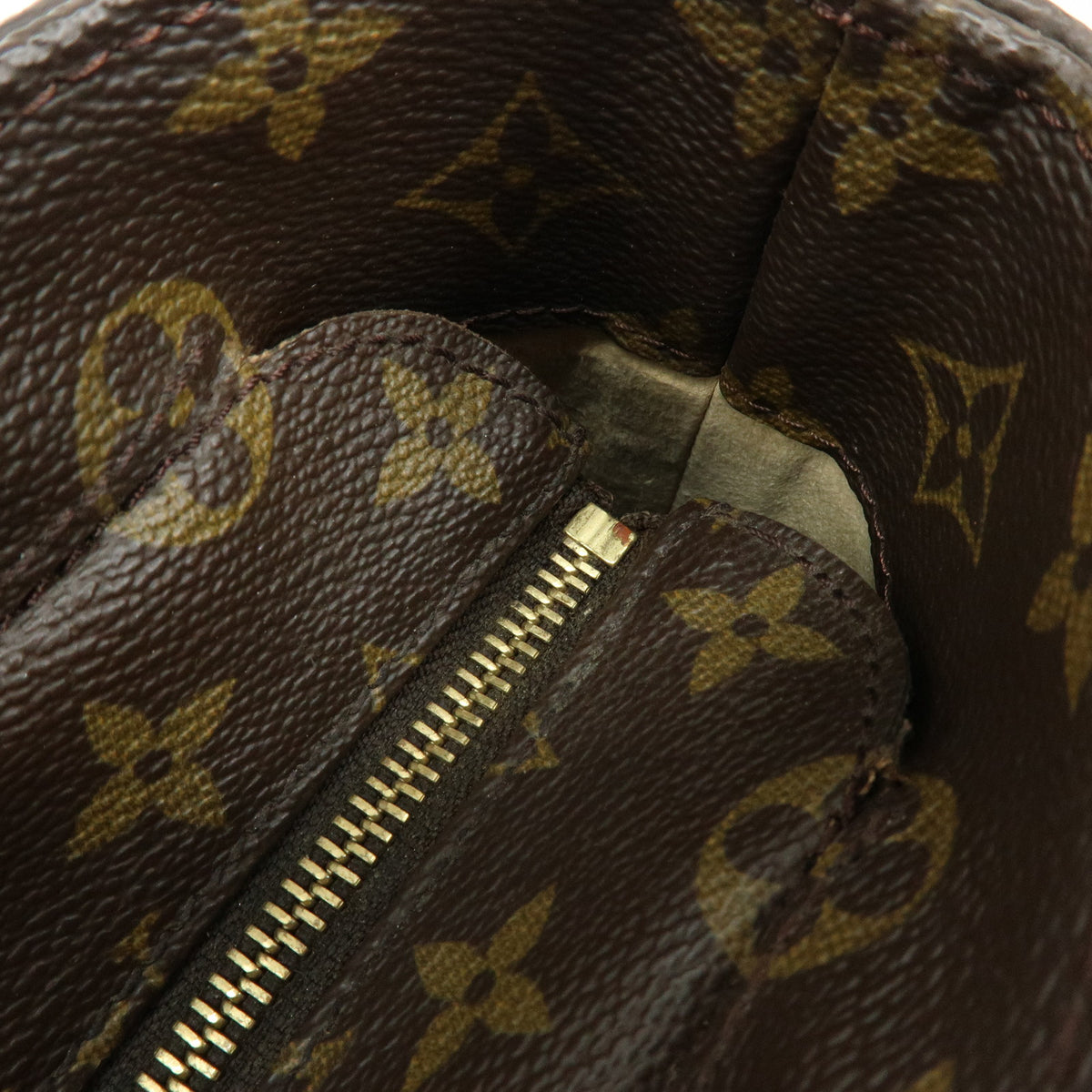 Louis Vuitton Monogram Luco Tote Bag Shoulder Bag Brown M51155
