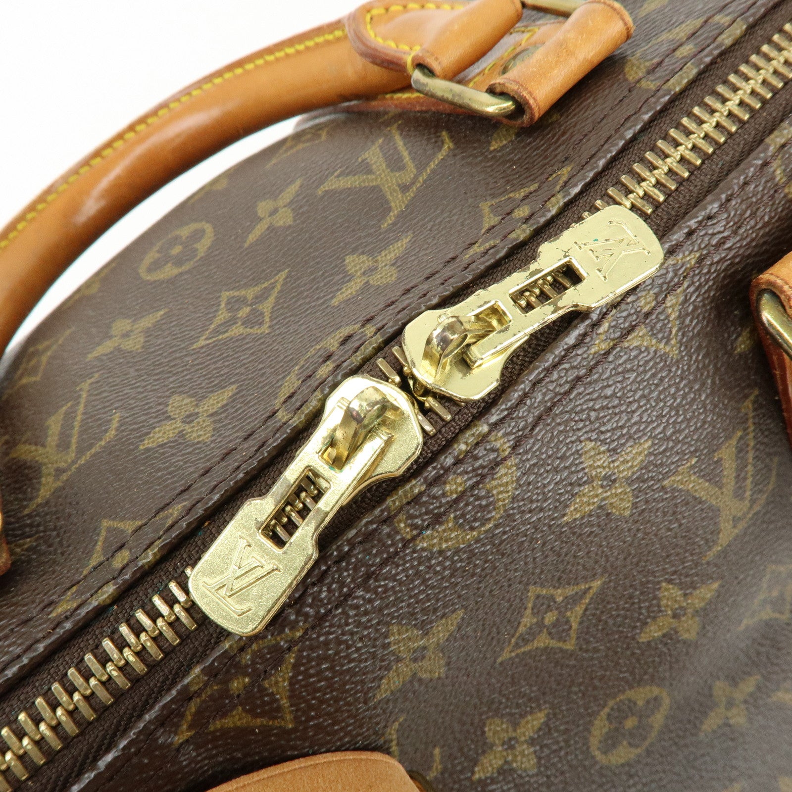 Louis Vuitton Monogram Keep All 50 Boston Bag Brown M41426