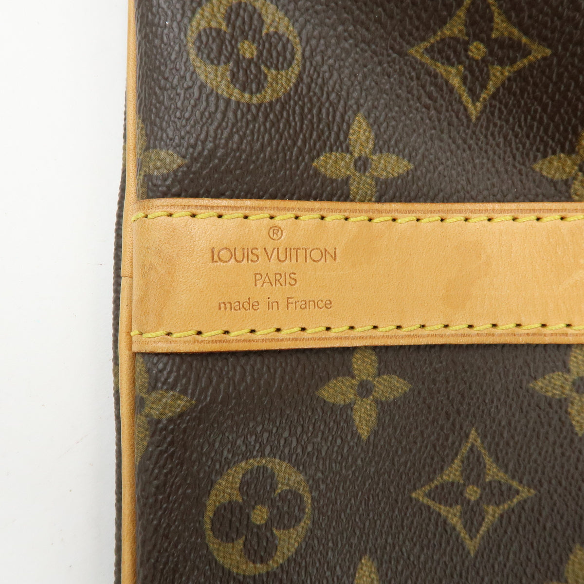 Louis Vuitton Monogram Keep All Bandouliere 50 Boston Bag M41416