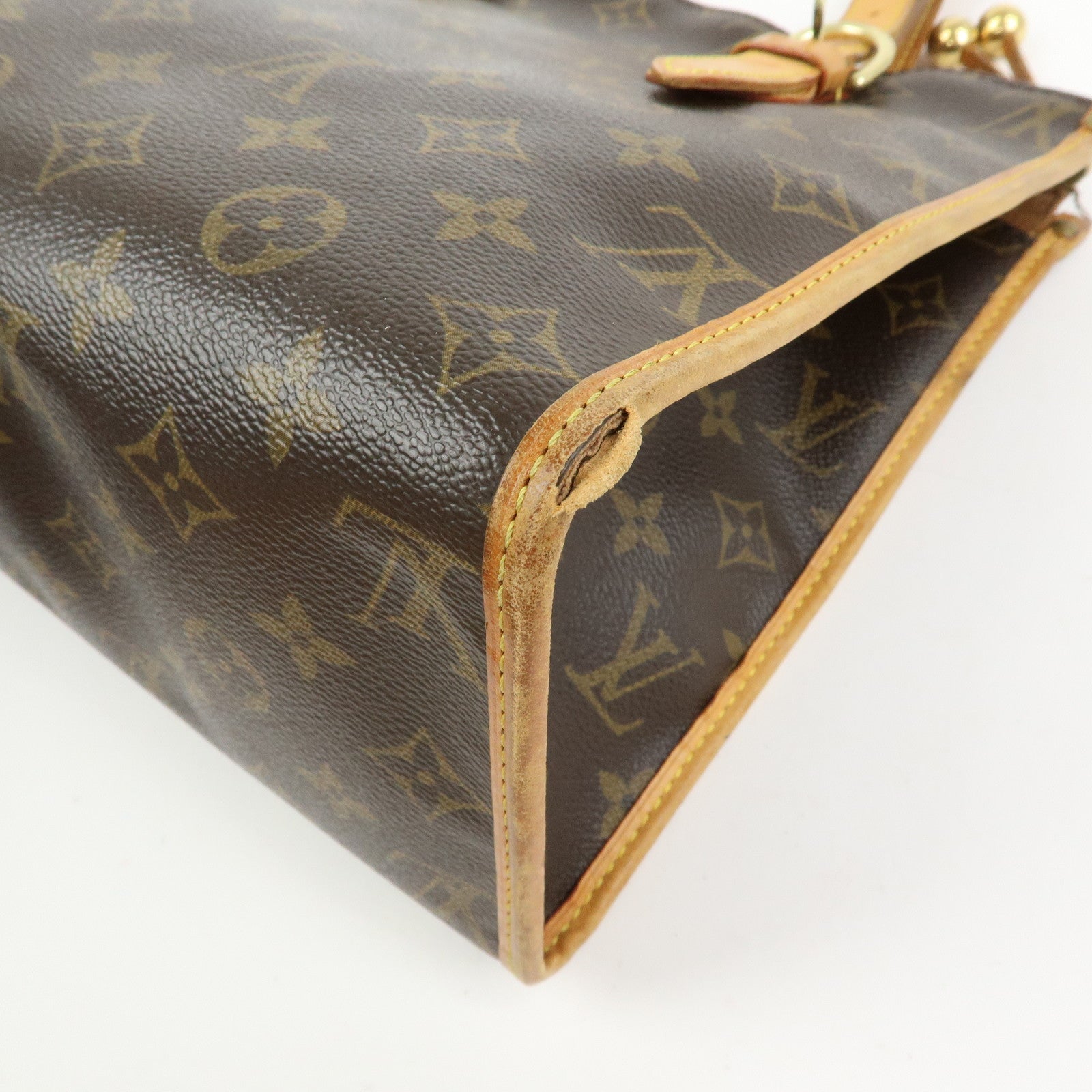 Louis Vuitton Monogram Popincourt Haut Shoulder Bag Brown M40007