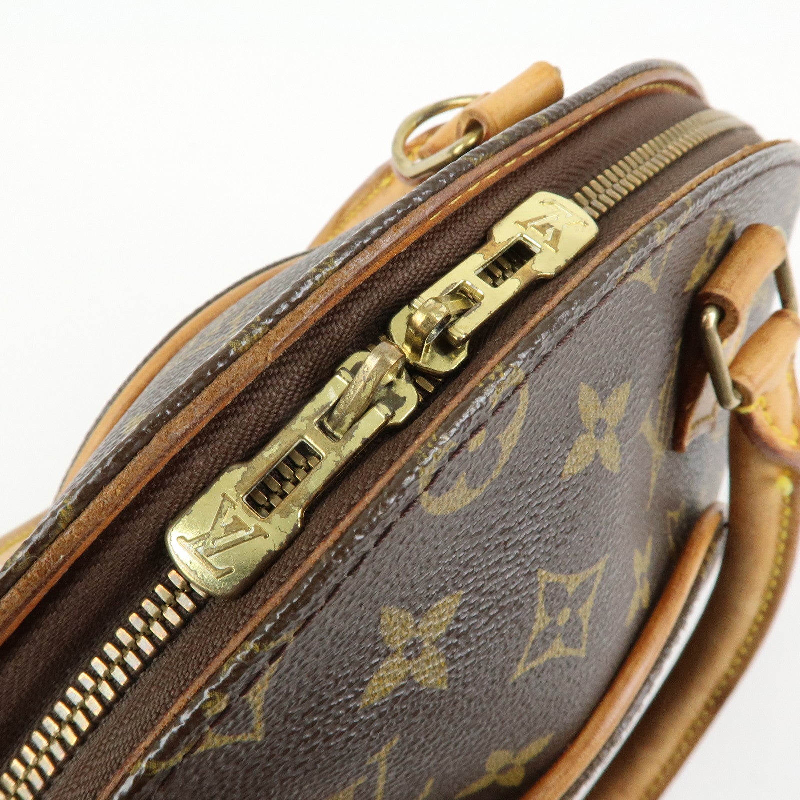 Louis Vuitton Monogram Canvas Ellipse PM Hand Bag Brown M51127