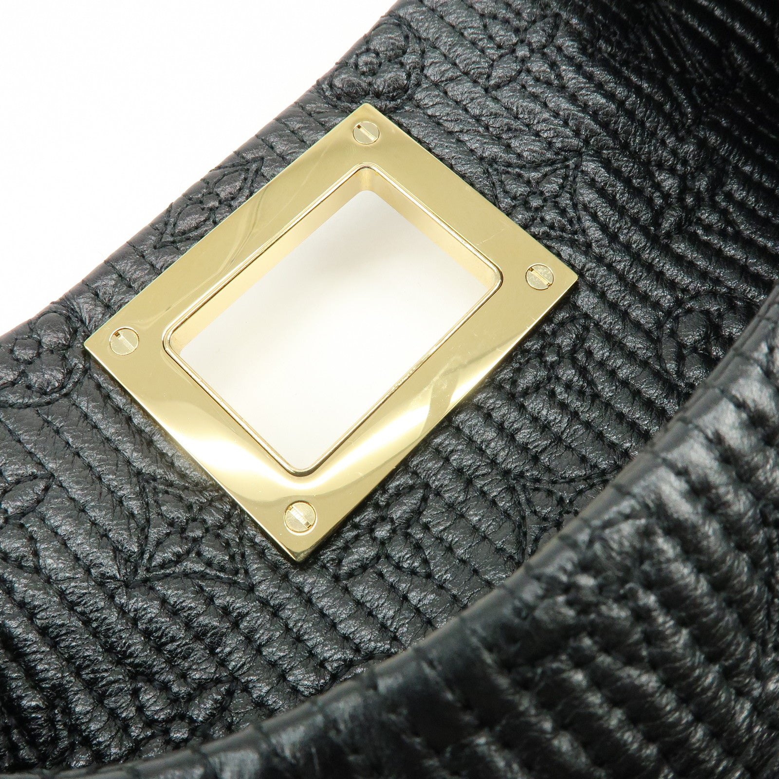 Louis Vuitton Monogram Motard Pochette Altair Clutch Bag Noir M40495