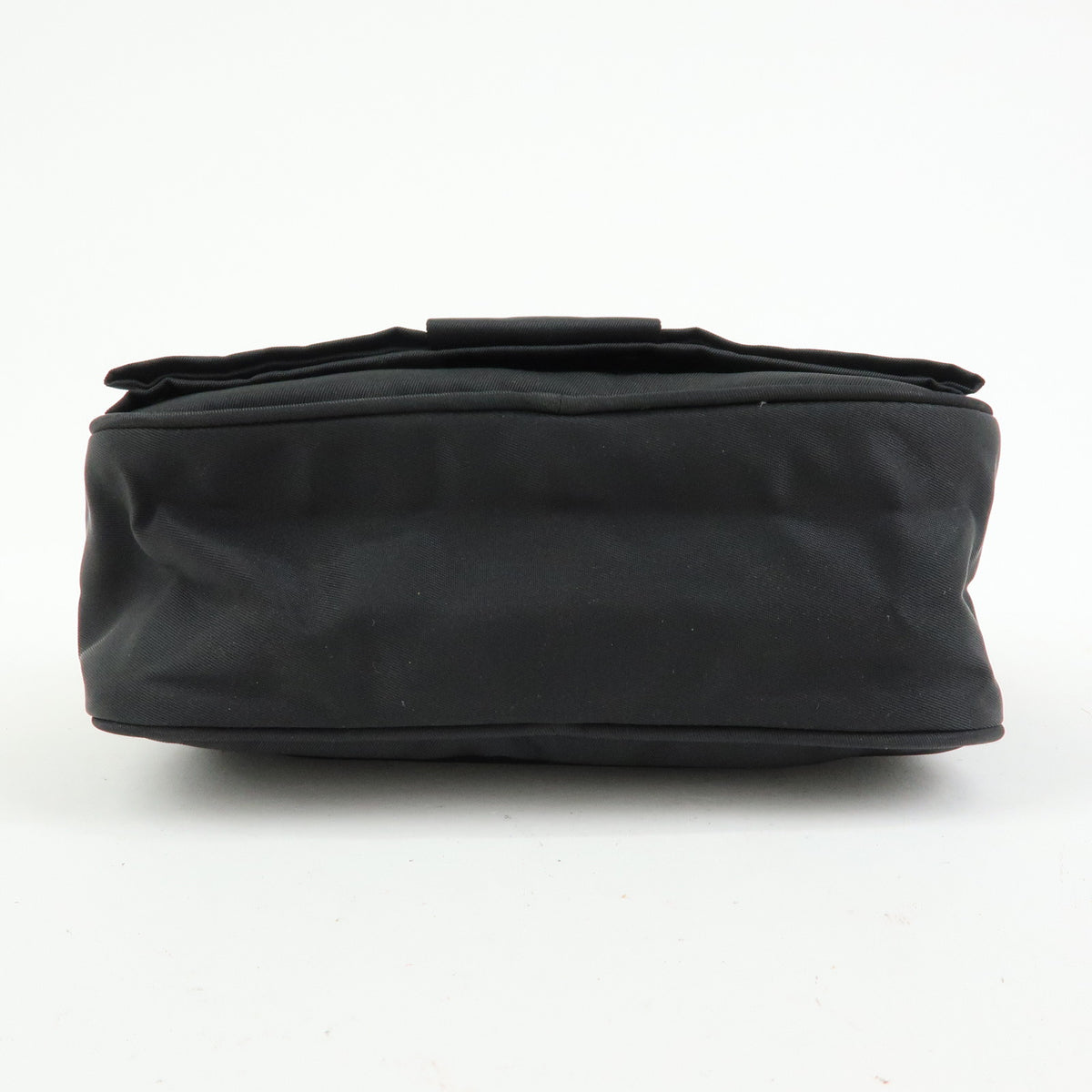 PRADA Nylon Leather Mini Shoulder Bag Crossbody Bag Black