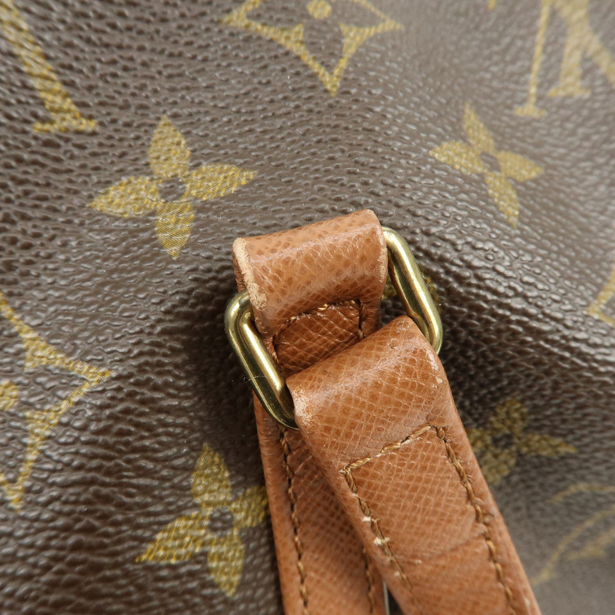 Louis Vuitton Monogram Papillon 30 Hand Bag Brown M51365