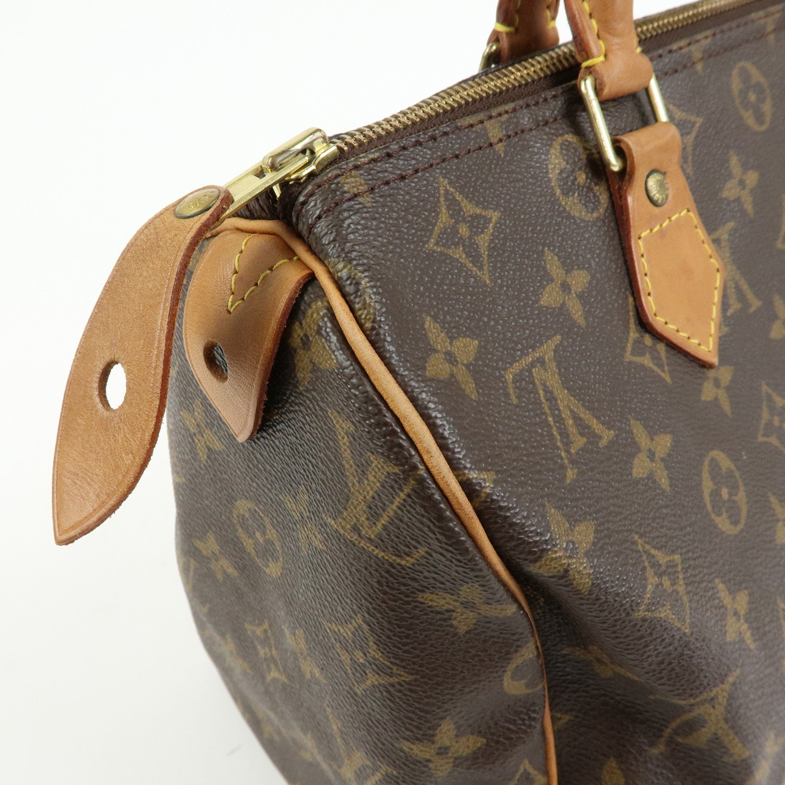 Louis Vuitton Monogram Speedy 30 Boston Bag Hand Bag Brown M41526