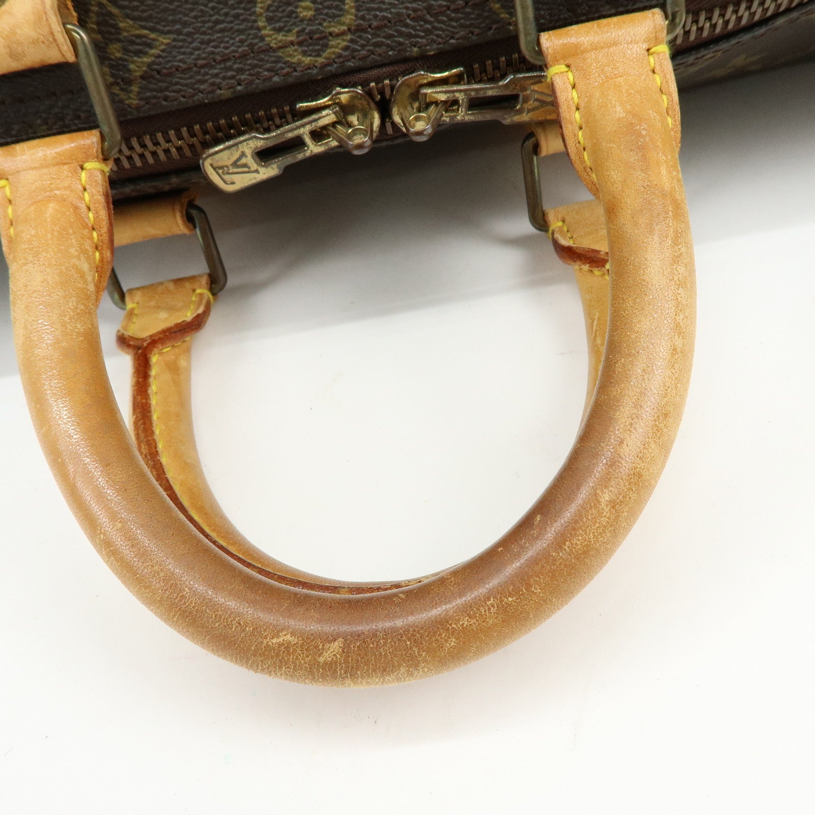Louis Vuitton Monogram Keep All Bandouliere 45 Boston Bag Brown M41418