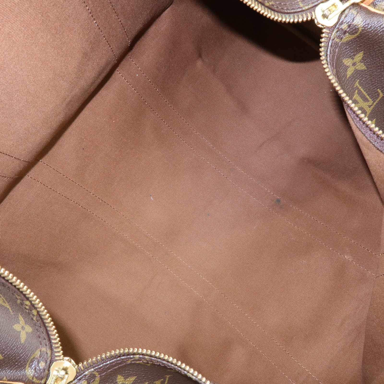 Louis Vuitton Monogram Keep All 50 Boston Bag Brown M41426
