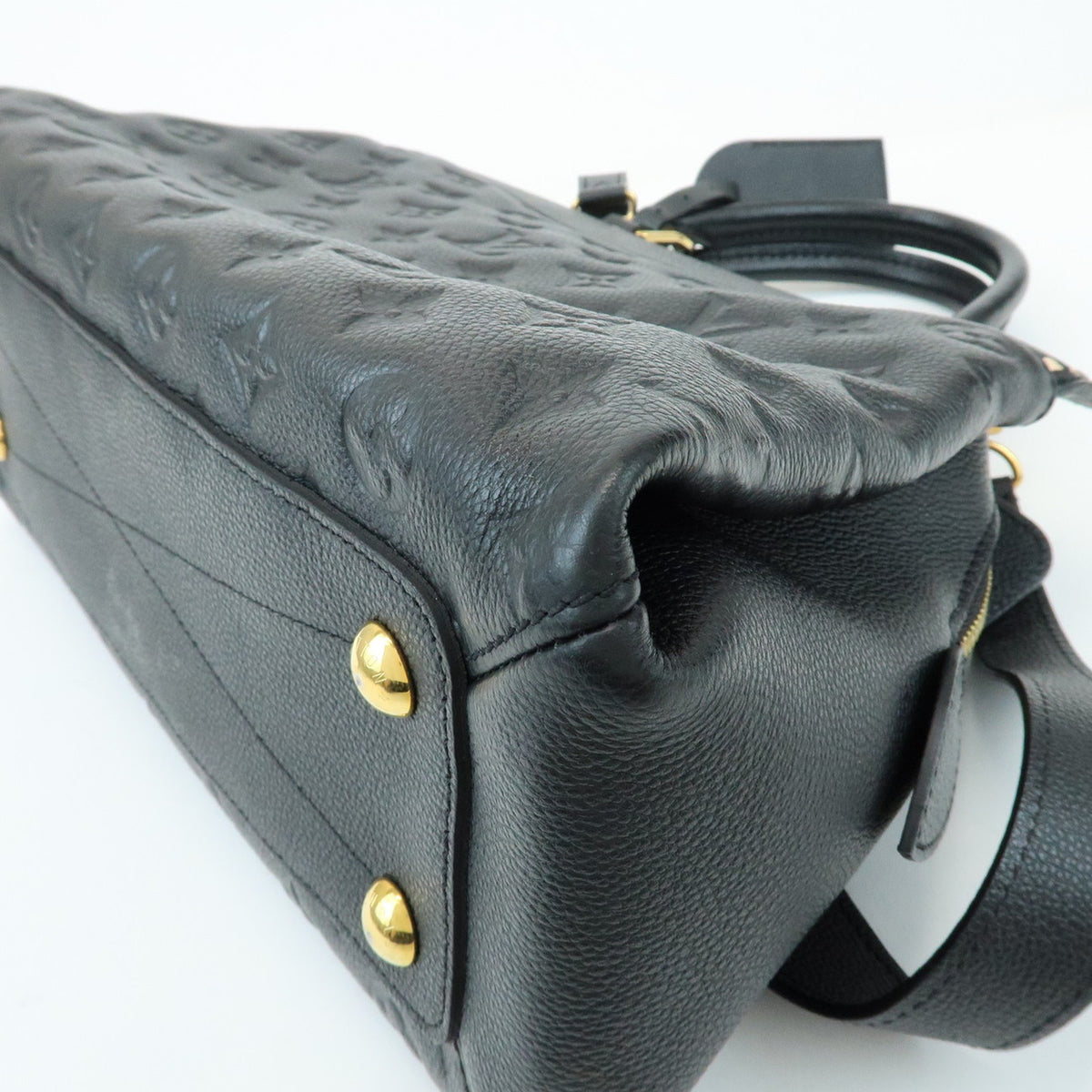 Louis Vuitton Monogram Empreinte Vosges MM Leather 2Way Bag Noir M41491
