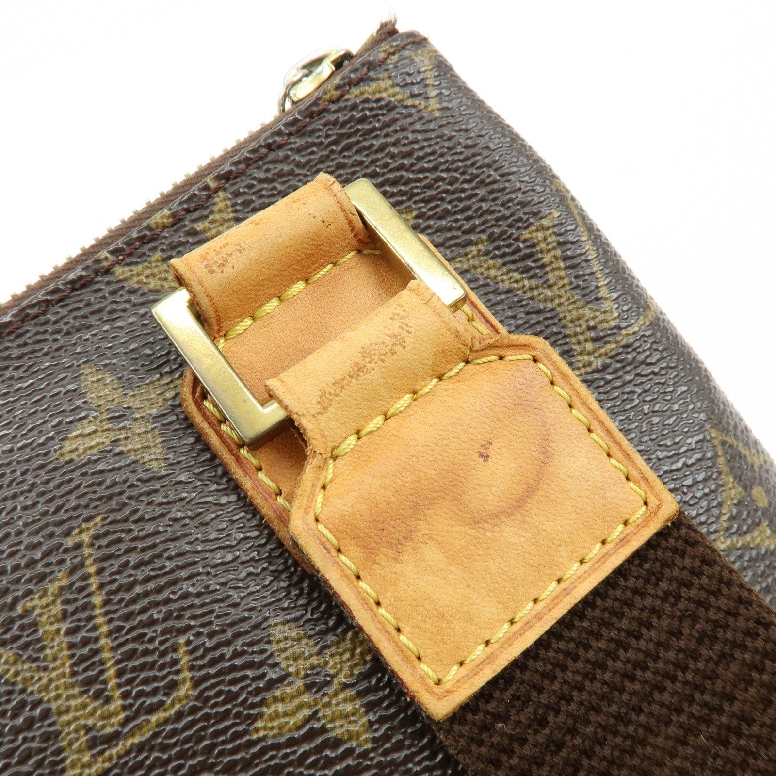 Louis Vuitton Monogram Pochette Bosphore Shoulder Bag Brown M40044