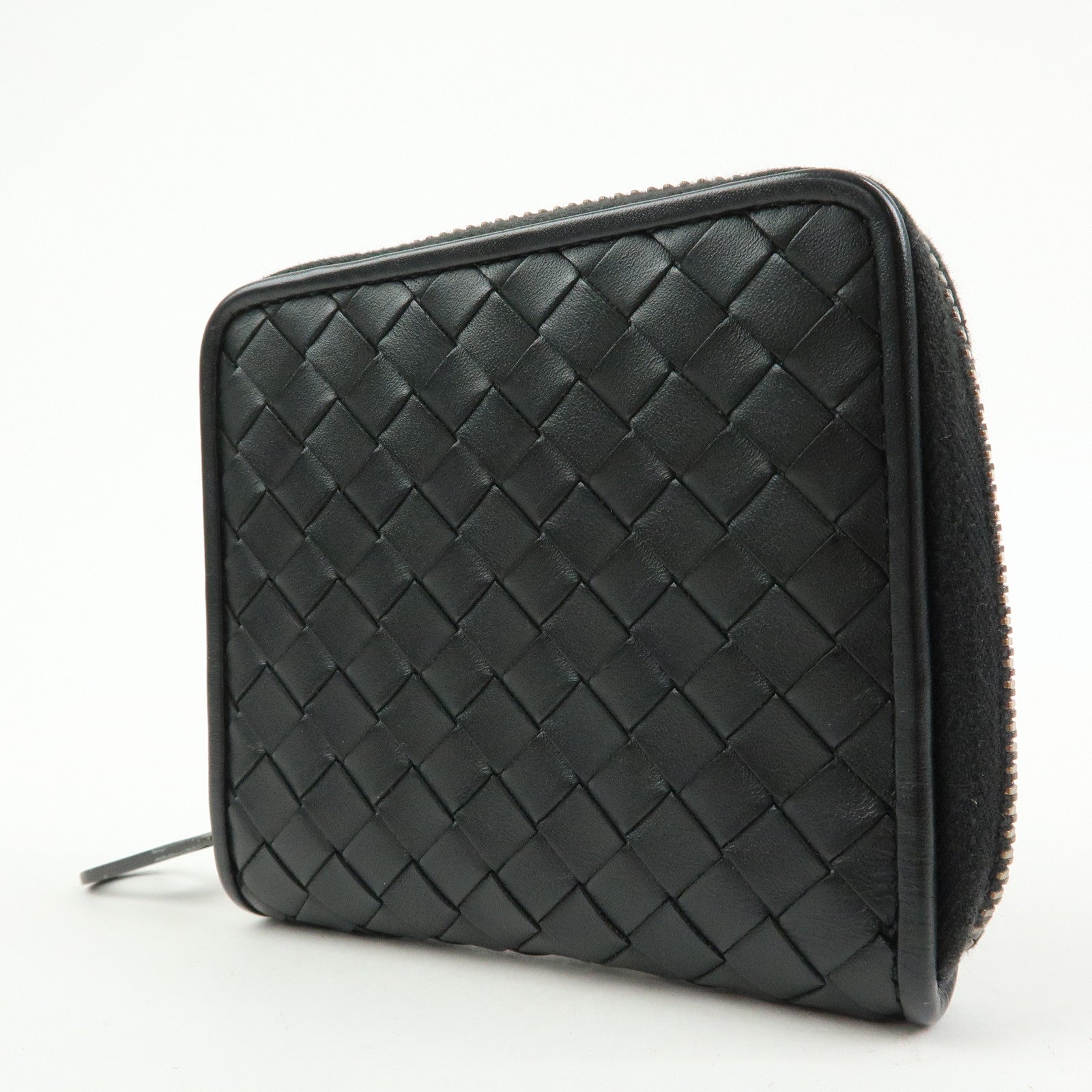 Bottega Veneta Intrecciato Nappa Leather Bi-fold Comact Wallet 510293