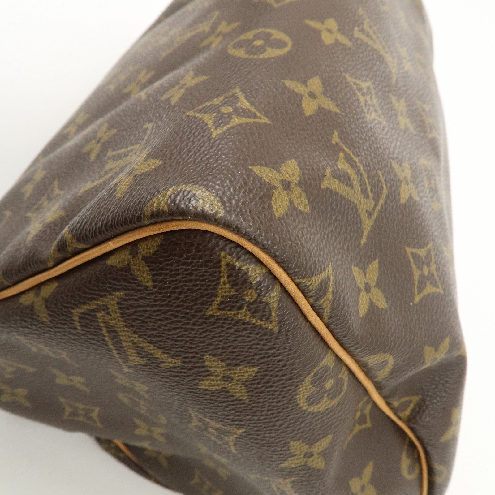 Louis Vuitton Monogram Speedy 30 Hand Bag Boston Bag M41526 Used