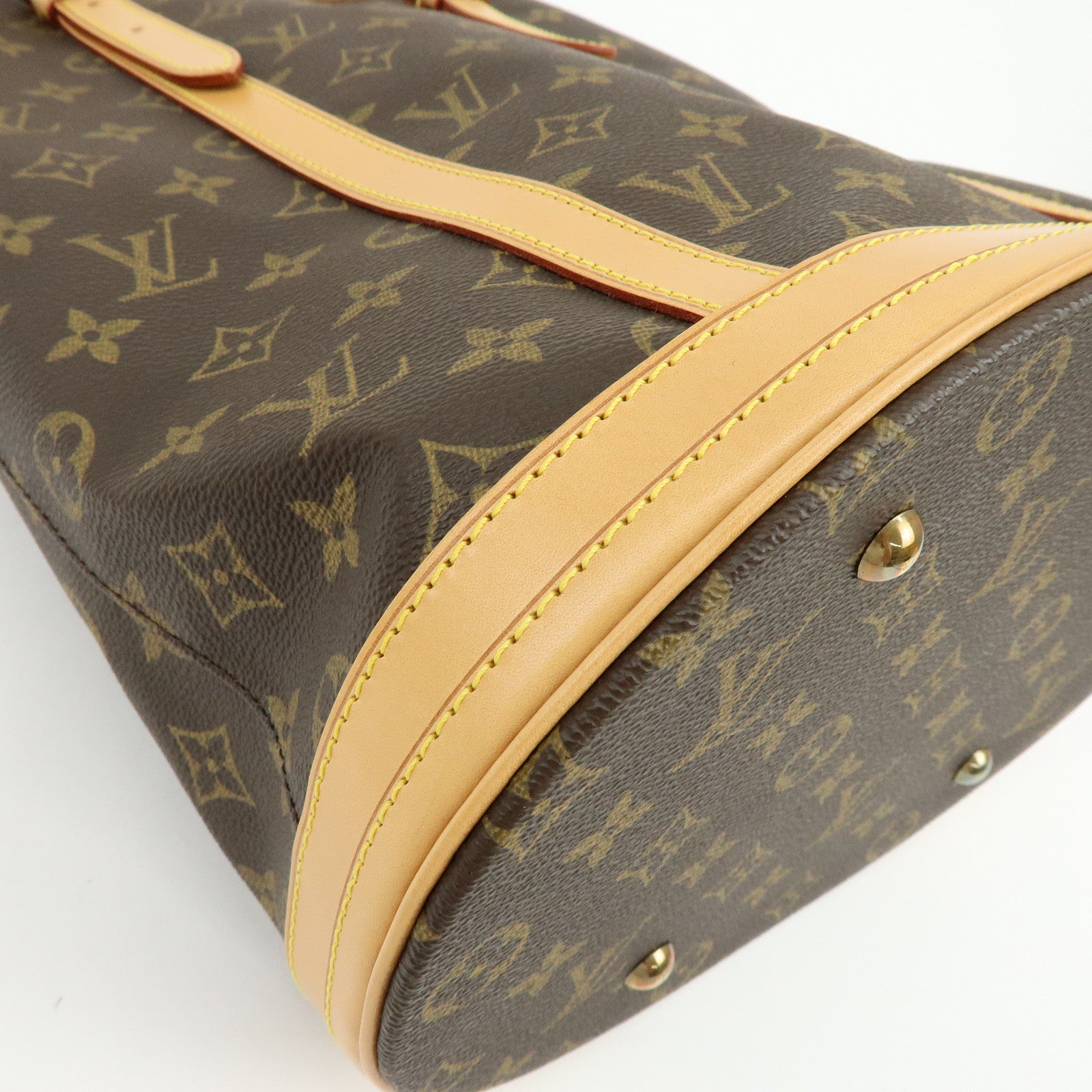 Louis Vuitton Monogram Bucket GM Tote Bag Shoulder Bag M42236