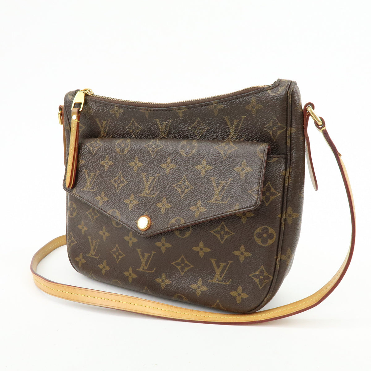Louis Vuitton Monogram Mabillon Crossbody Bag Shoulder Brown M41679