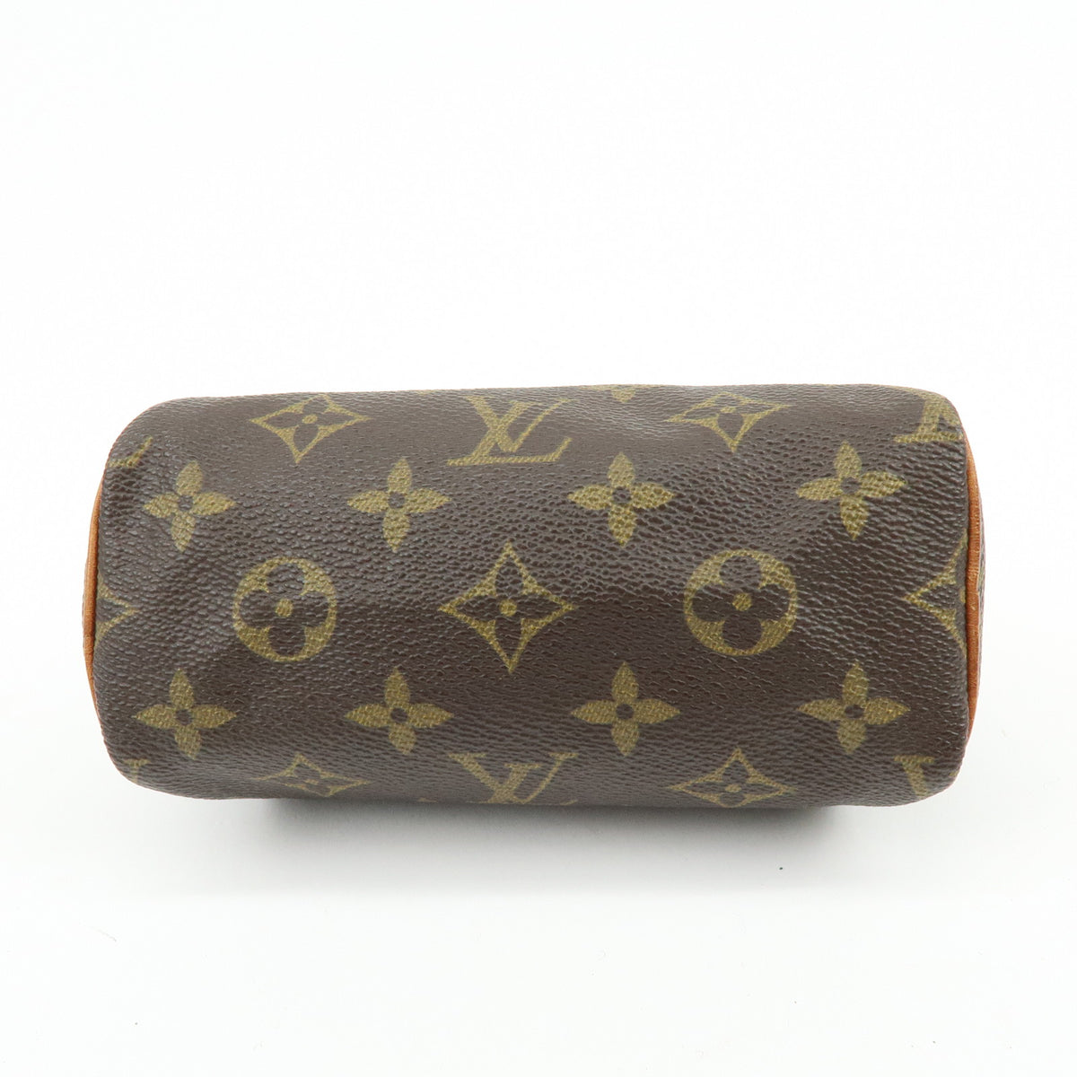 Louis Vuitton Monogram Canvas Mini Speedy Hand Bag Brown M41534