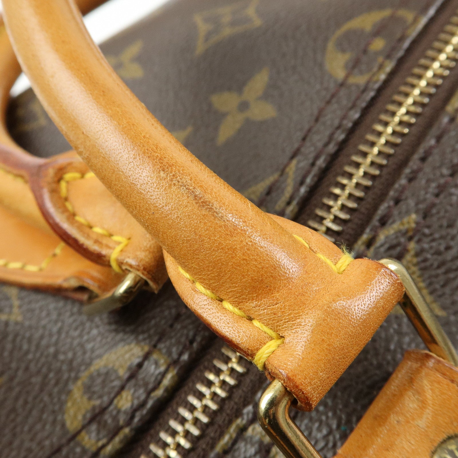 Louis Vuitton Monogram Speedy 35 Boston Bag Hand Bag Brown M41524