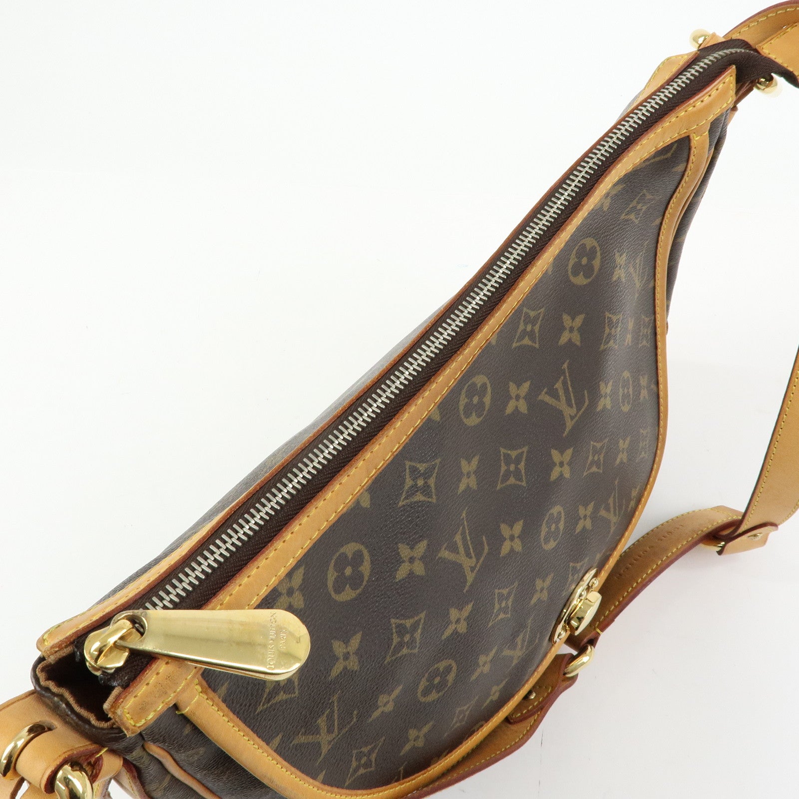 Louis Vuitton Monogram Tulum GM Shoulder Bag Brown M40075