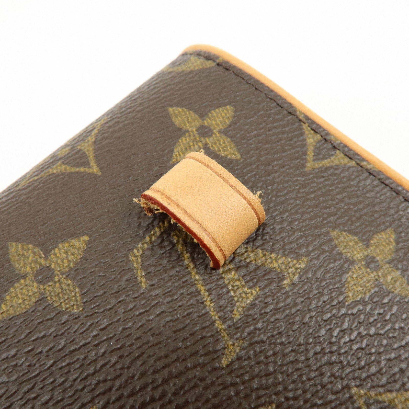 Louis Vuitton Monogram Pochette Florentine Waist Bag Belt XS M51855