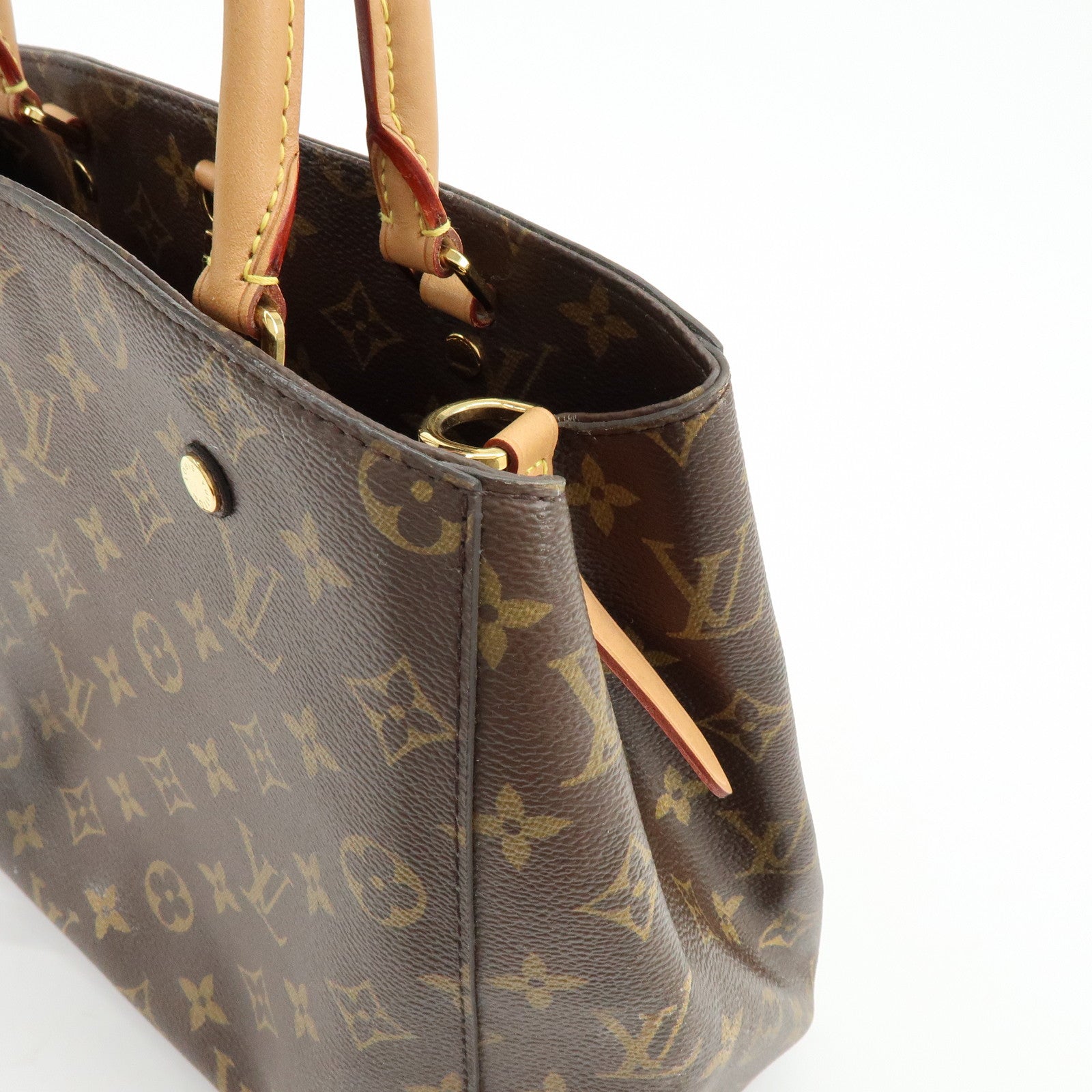 Louis Vuitton Monogram Montaigne MM 2Way Bag Hand Bag M41056